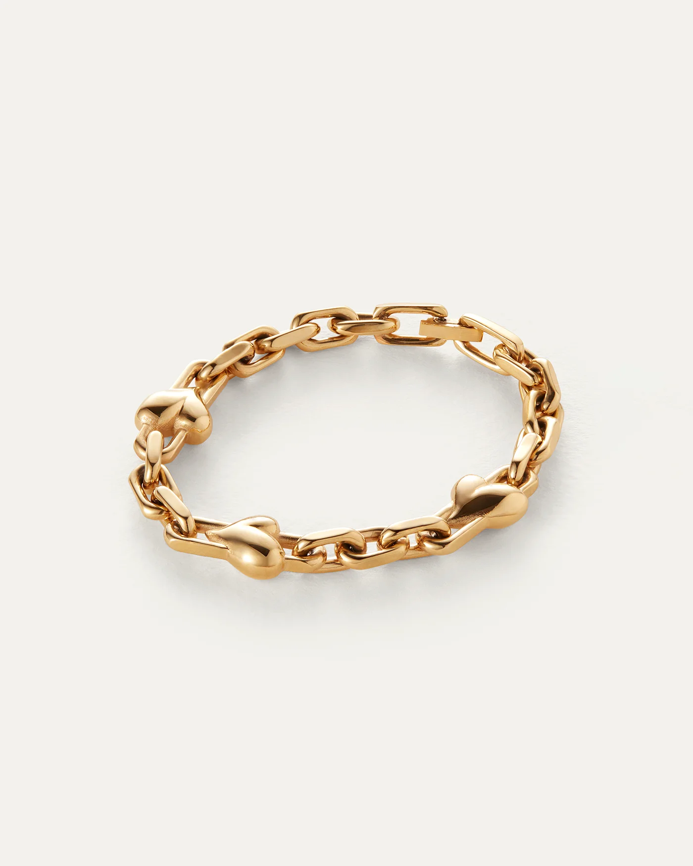 Art Heart Chain Bracelet - 1