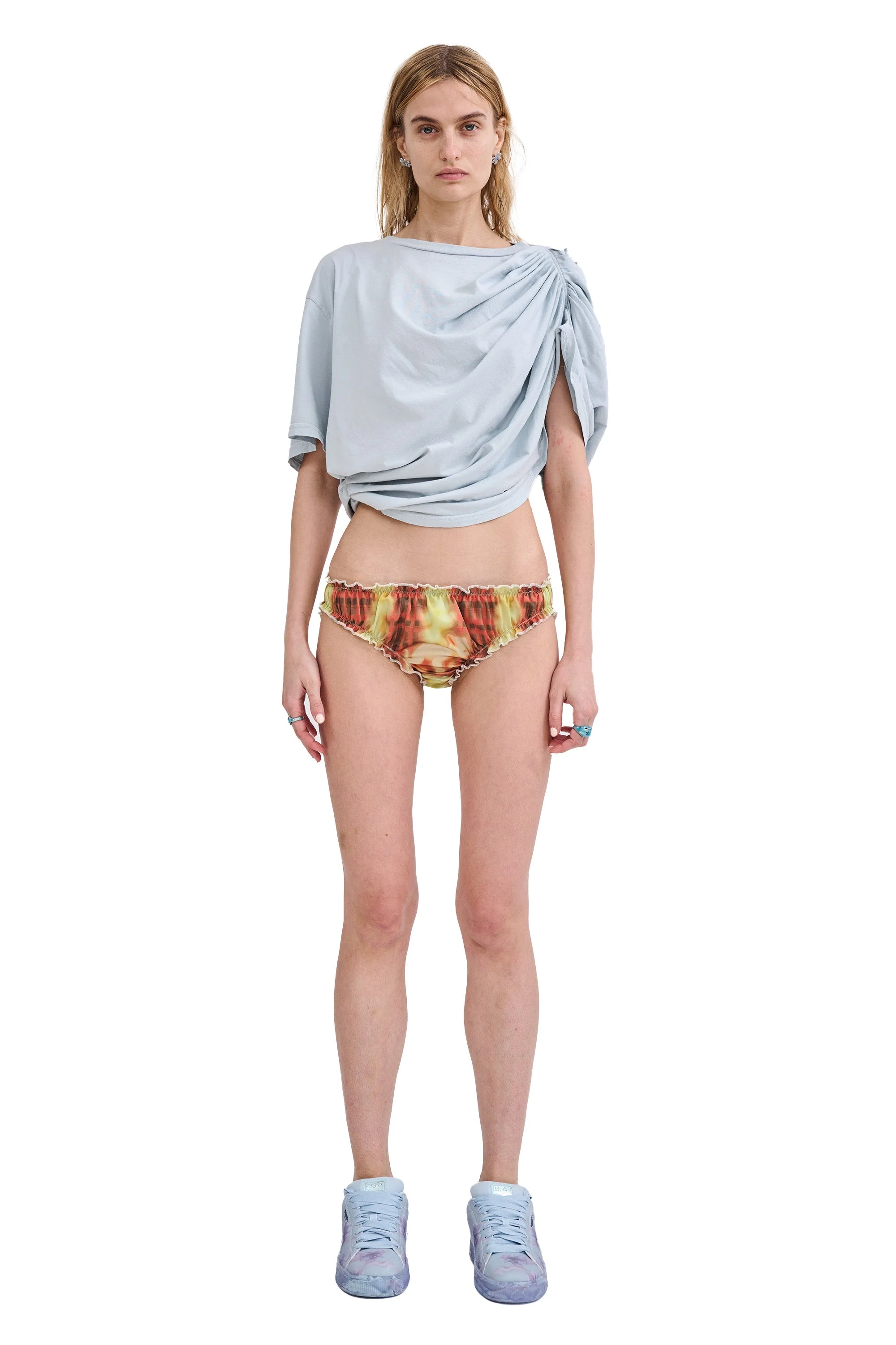 PUPPY PLAID MAGNOLIA PANTY - 1