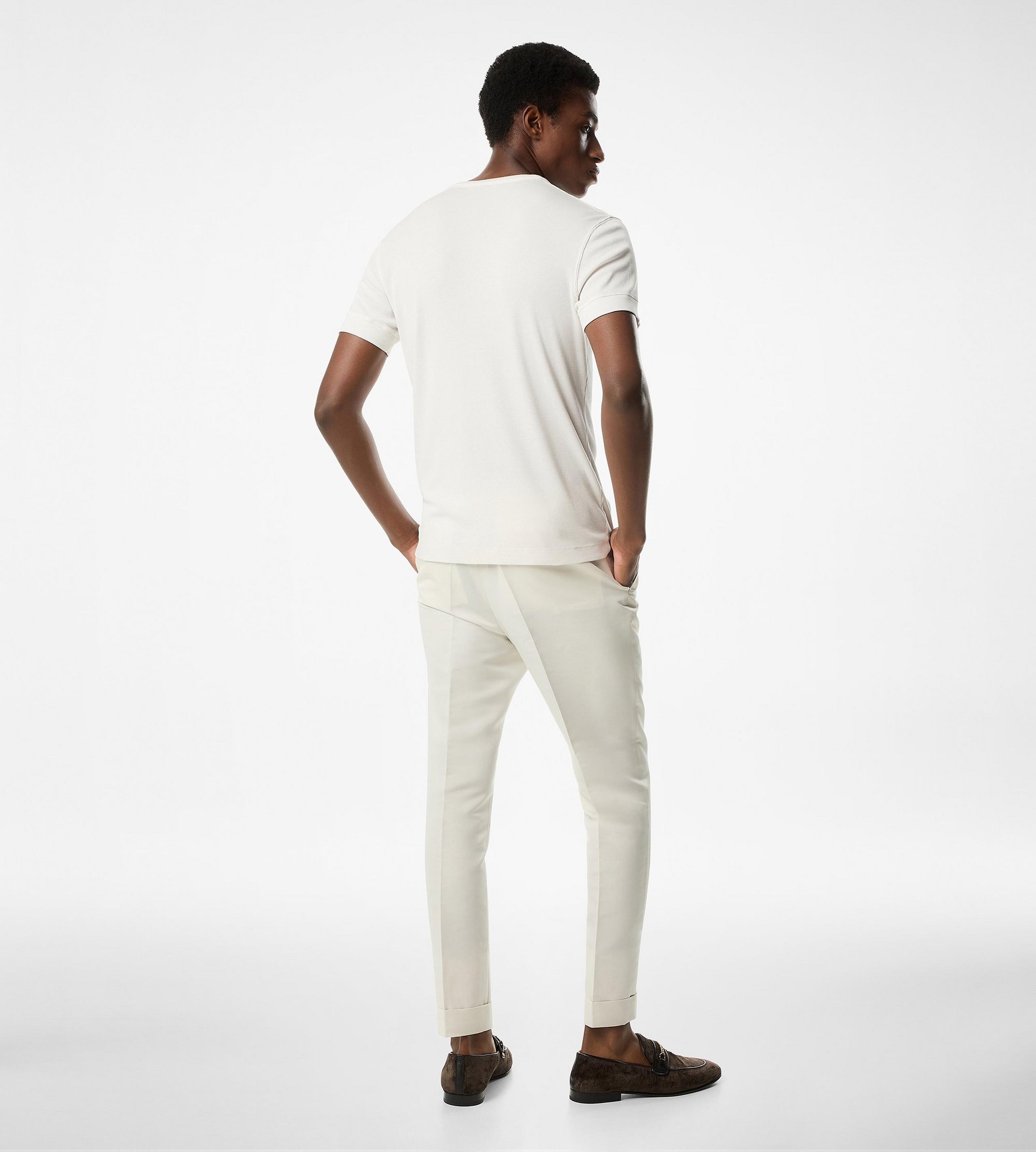 LYOCELL COTTON RIB HENLEY - 3