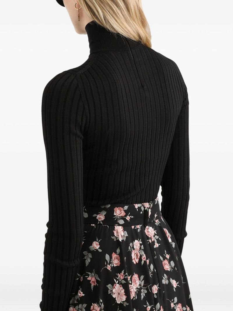 ribbed roll-neck sweater 4