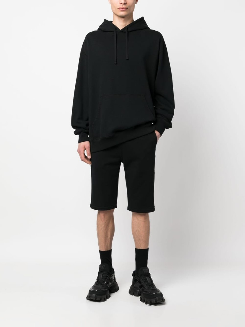 Balmain logo-print track shorts outlook