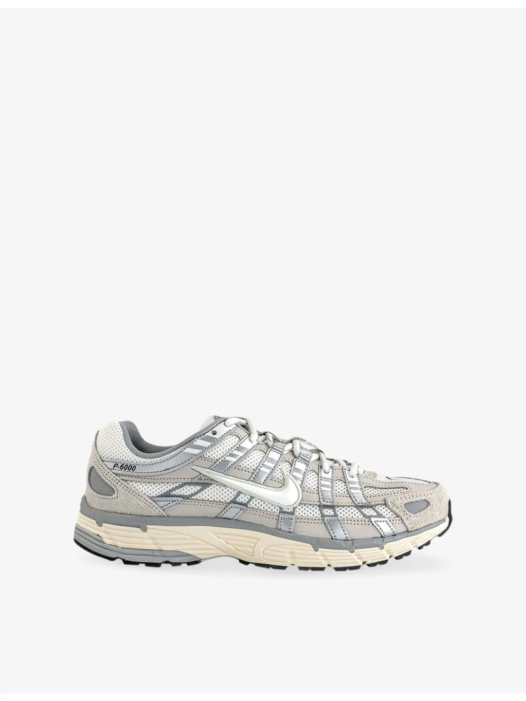 P-6000 Suede and Mesh Trainers - 1