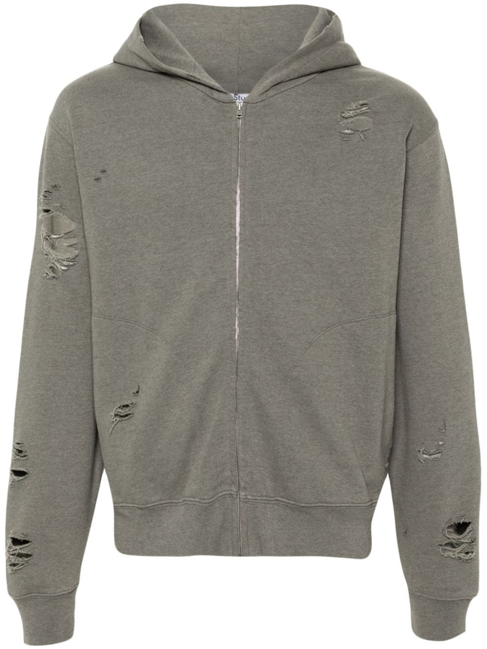zip-up hoodie - 1