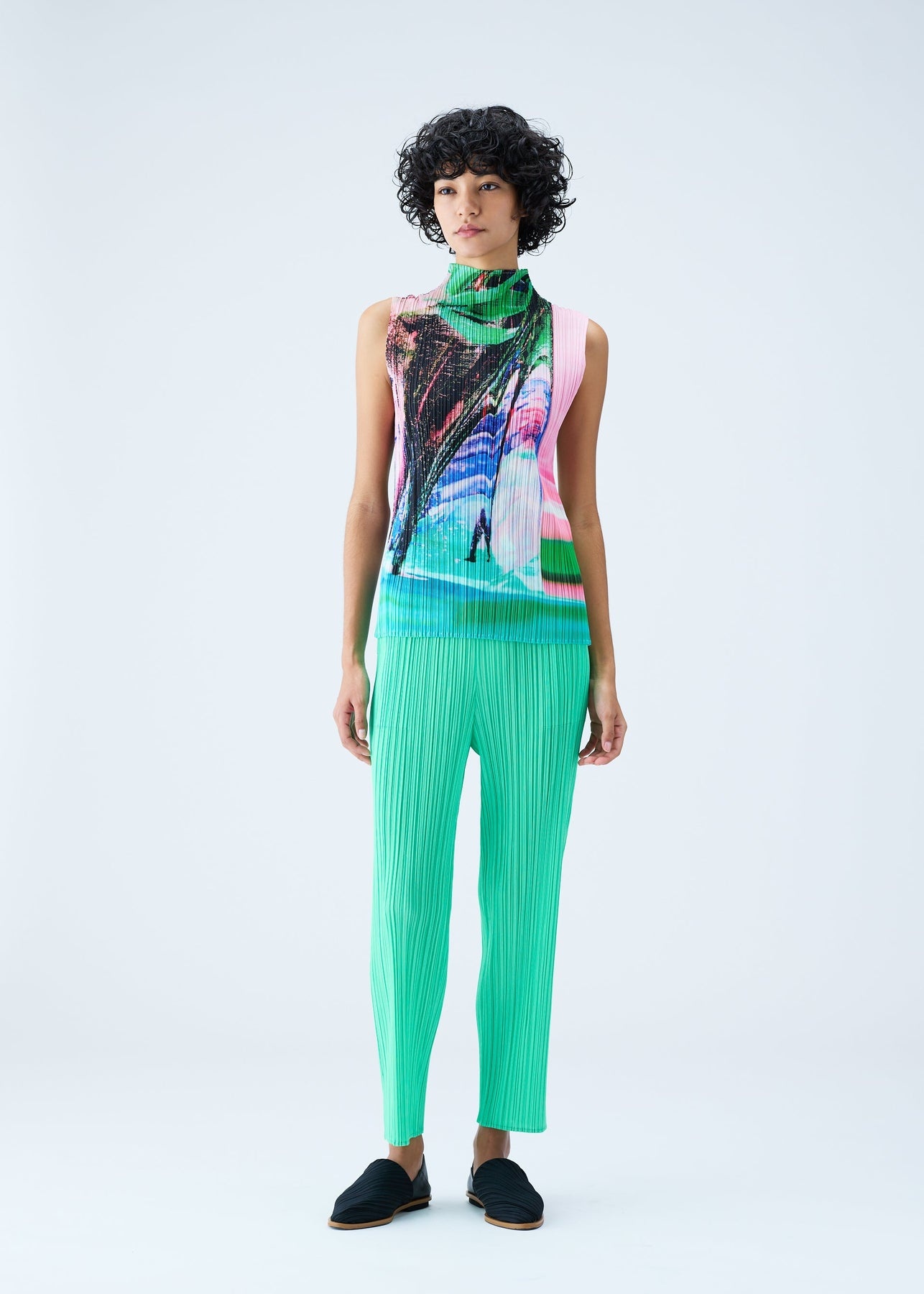 プリーツプリーズ TROPICAL WINTER Pleats Please Issey Miyake TROPICAL WINTER TOP | REVERSIBLE