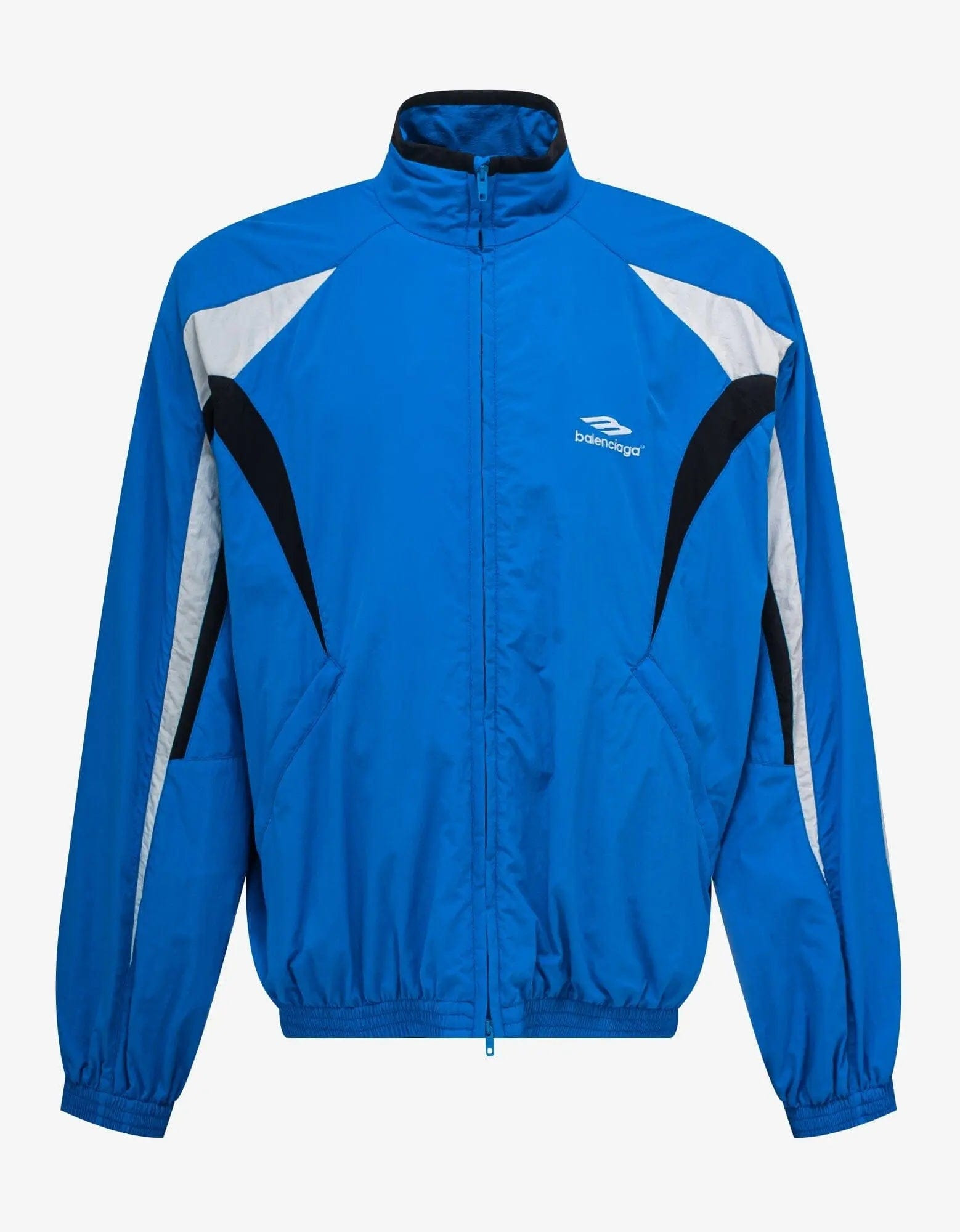 Balenciaga Blue 3B Sports Icon Tracksuit Jacket - 1