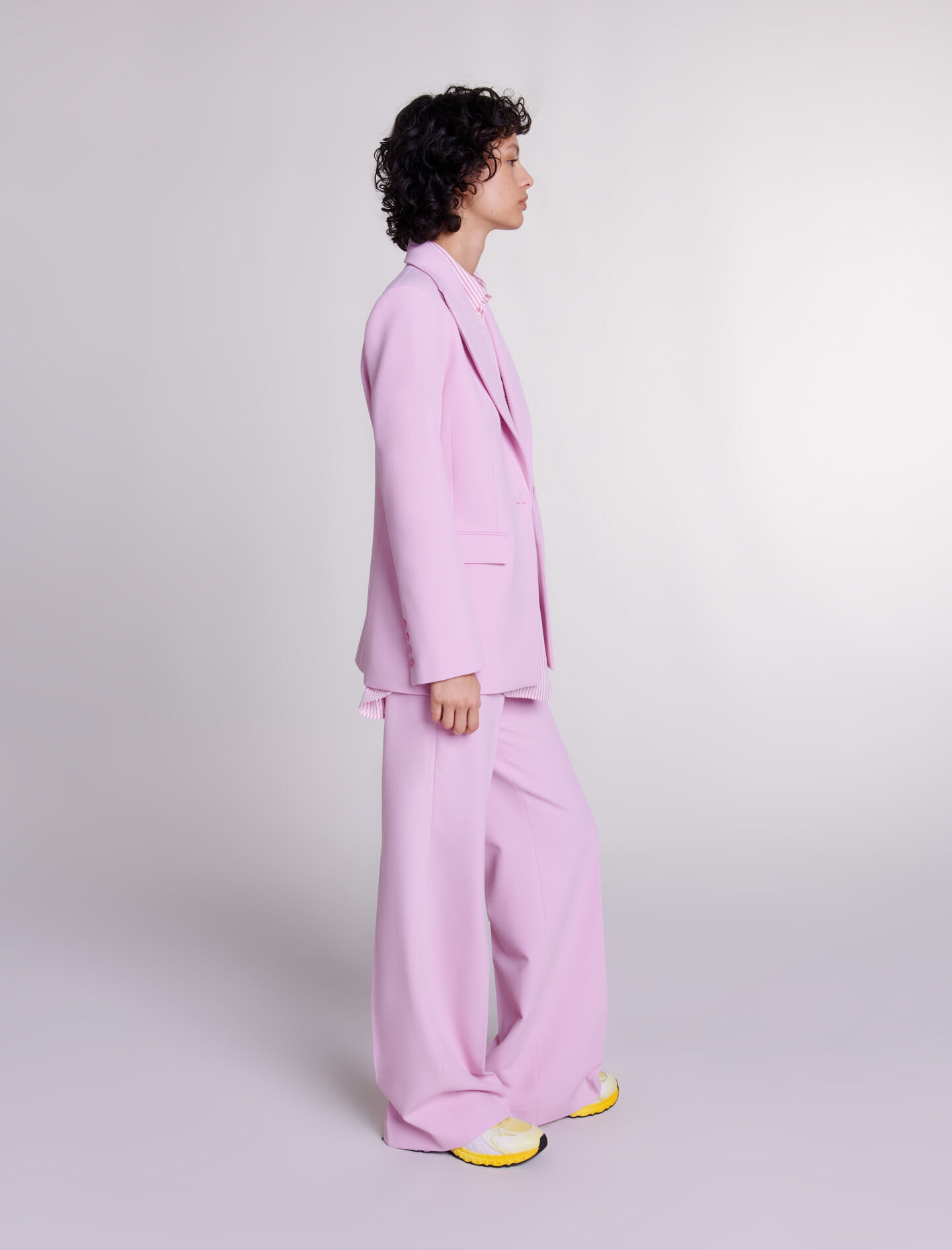 Fitted suit jacket - 4