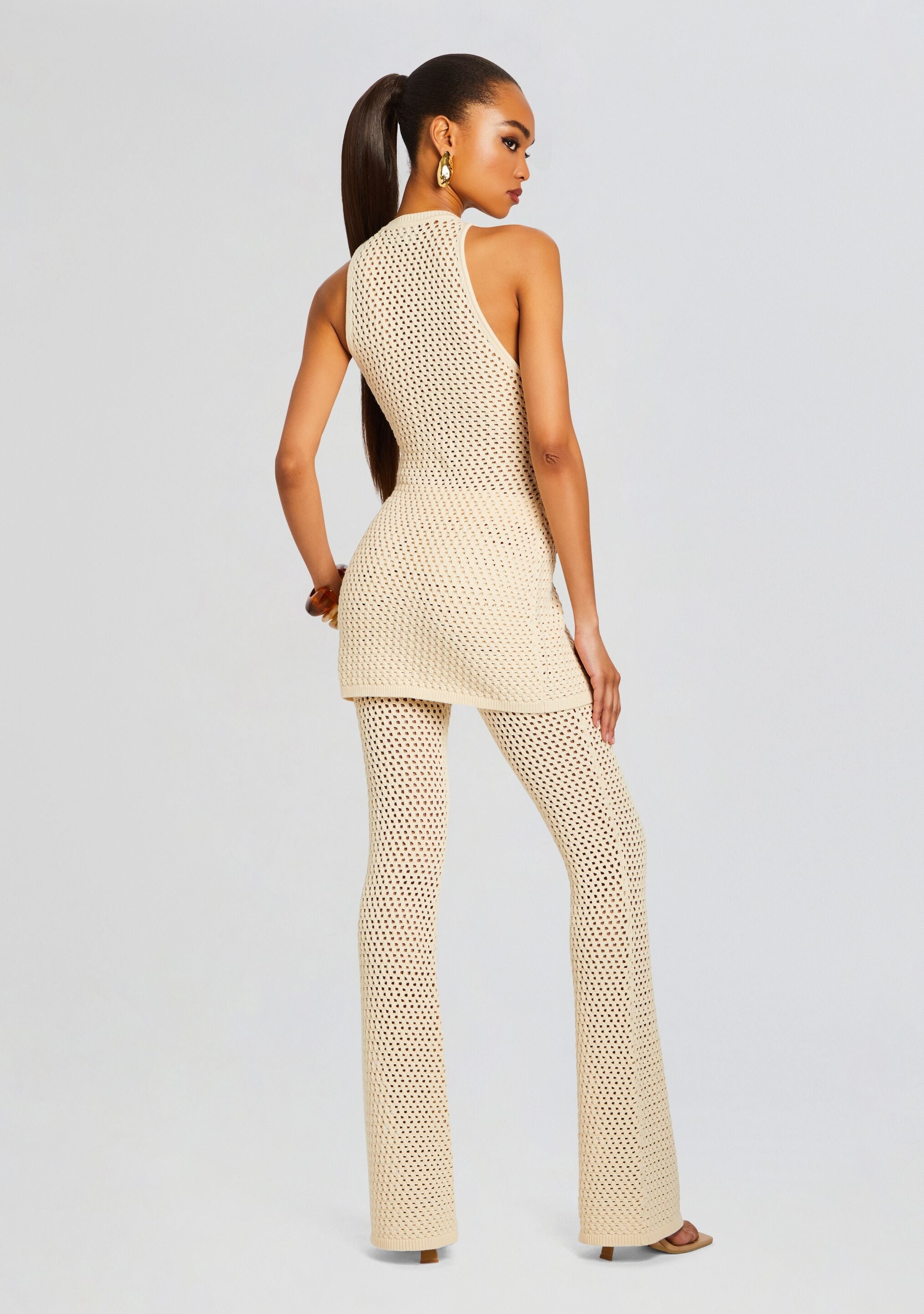 TISH KNIT CROCHET PANT - 4