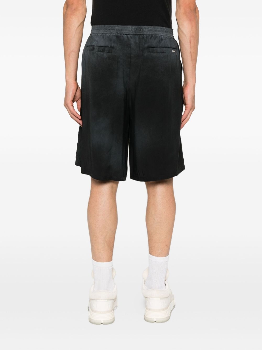 embroidered-design shorts - 4