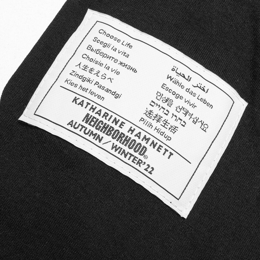 1 S/S CO TEE - BLACK - 4