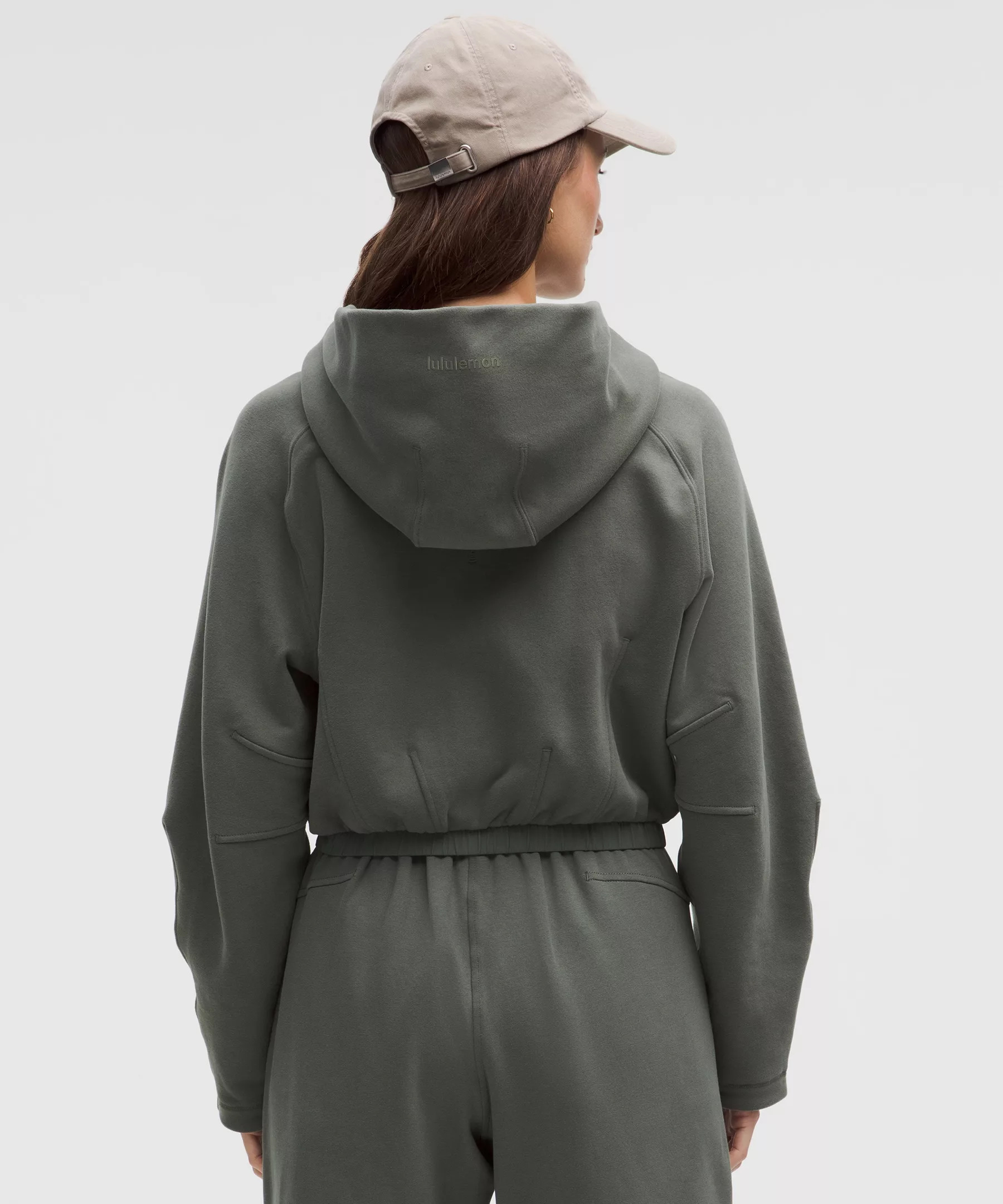 Loungeful Relaxed-Fit Full-Zip Cropped Hoodie - 3