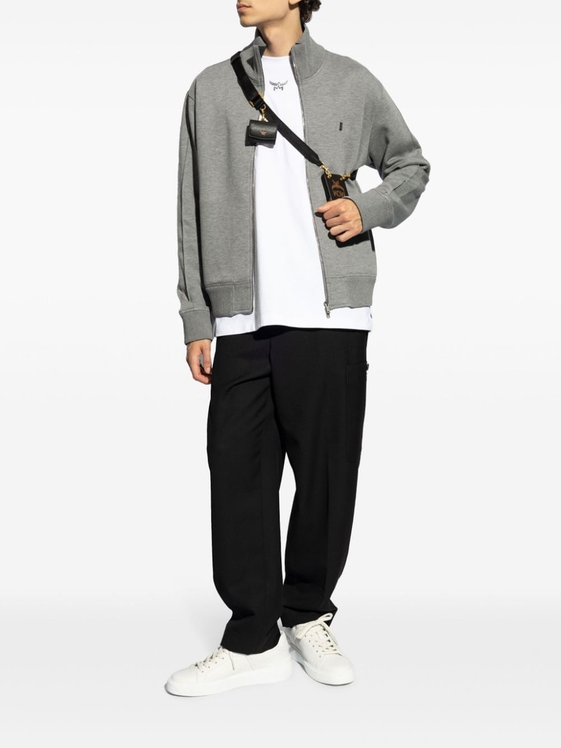 Givenchy 4G-plaque zip-up sport jacket outlook