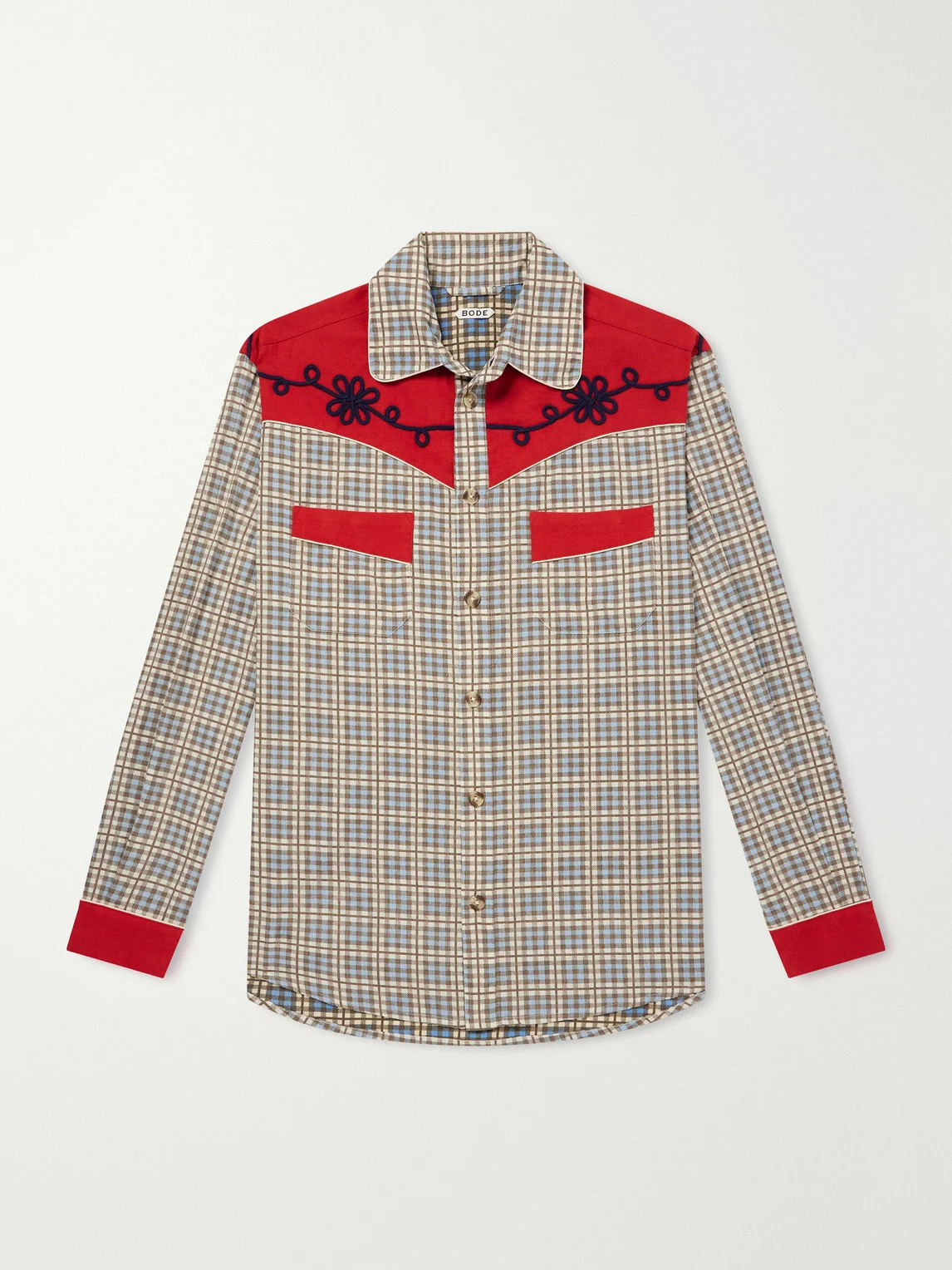 River City Western Checked Cotton Shirt - 1