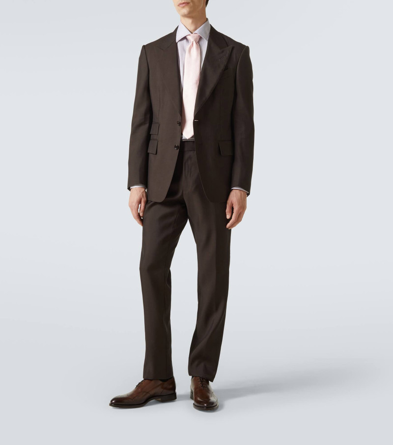 Canali Striped cotton-blend shirt outlook