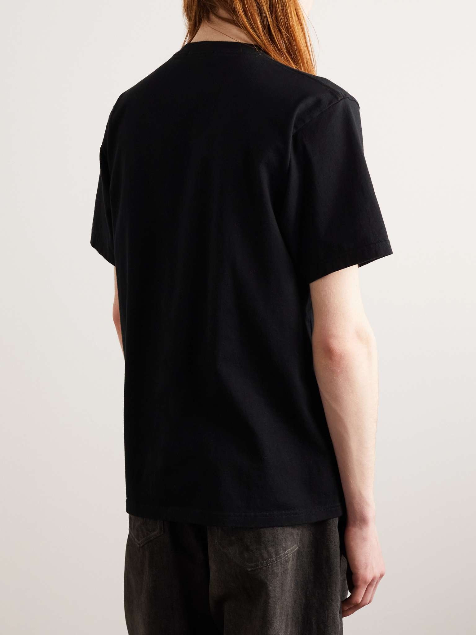 Printed Cotton-Jersey T-Shirt - 3