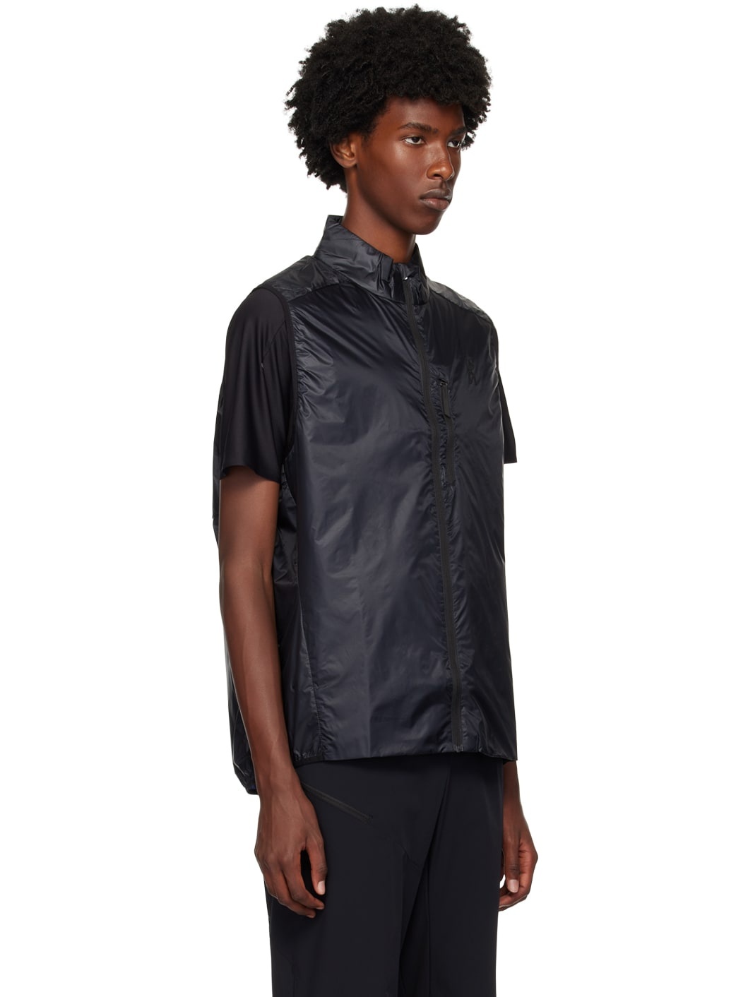 Black Weather Vest - 2