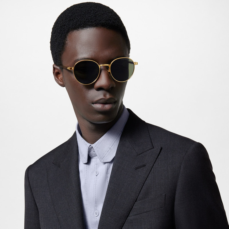 LV Signature Metal Round Sunglasses 6