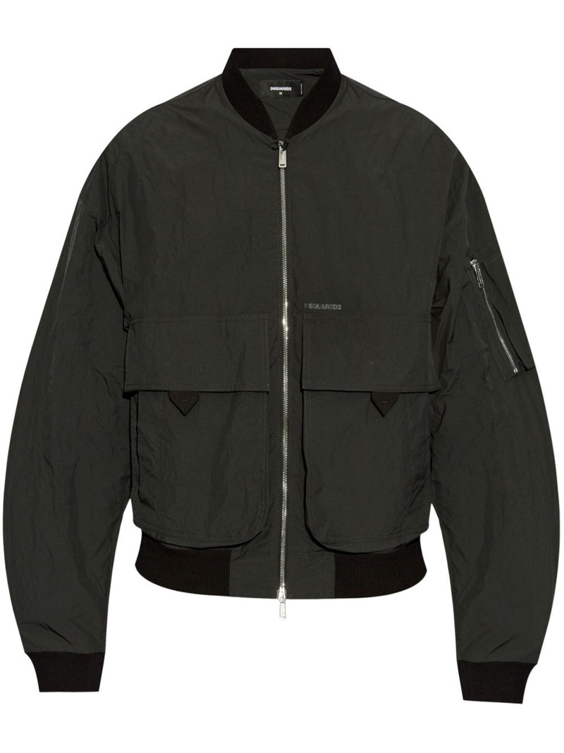 logo bomber jacket 1