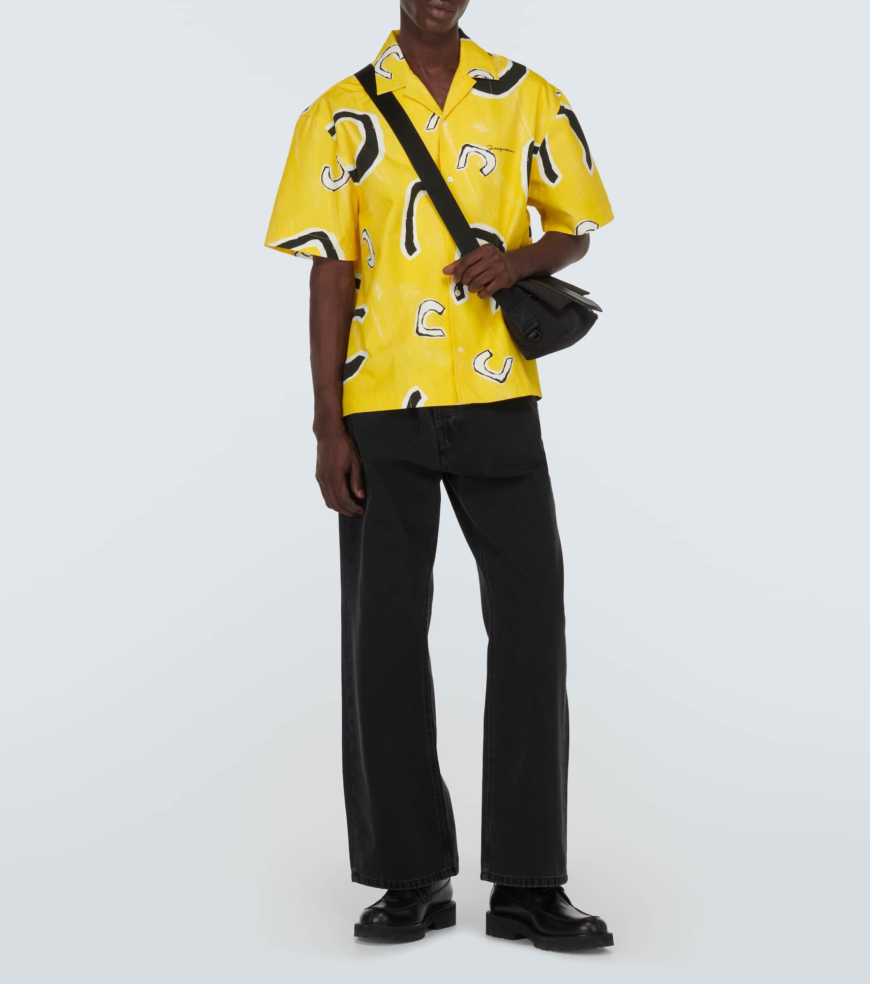 Jean printed cotton bowling shirt - 2