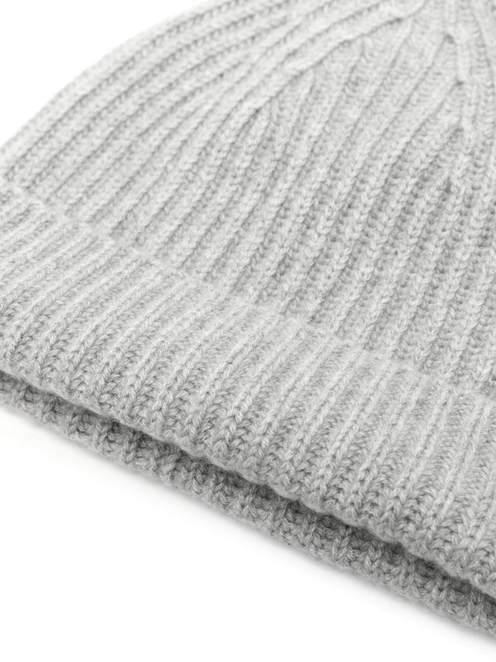 ribbed-knit cashmere beanie - 2