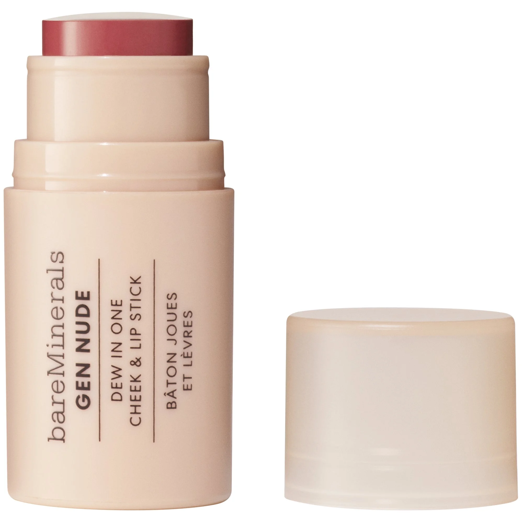bareMinerals GEN NUDE Dew In One Cheek & Lip Stick - Brick It On - 1