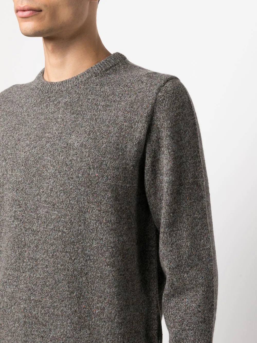 crewneck knitted jumper - 5