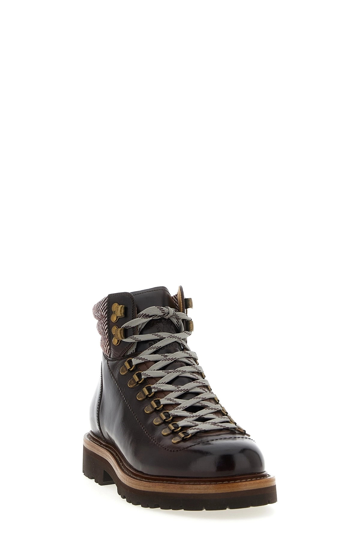 Herringbone insert ankle boots - 2
