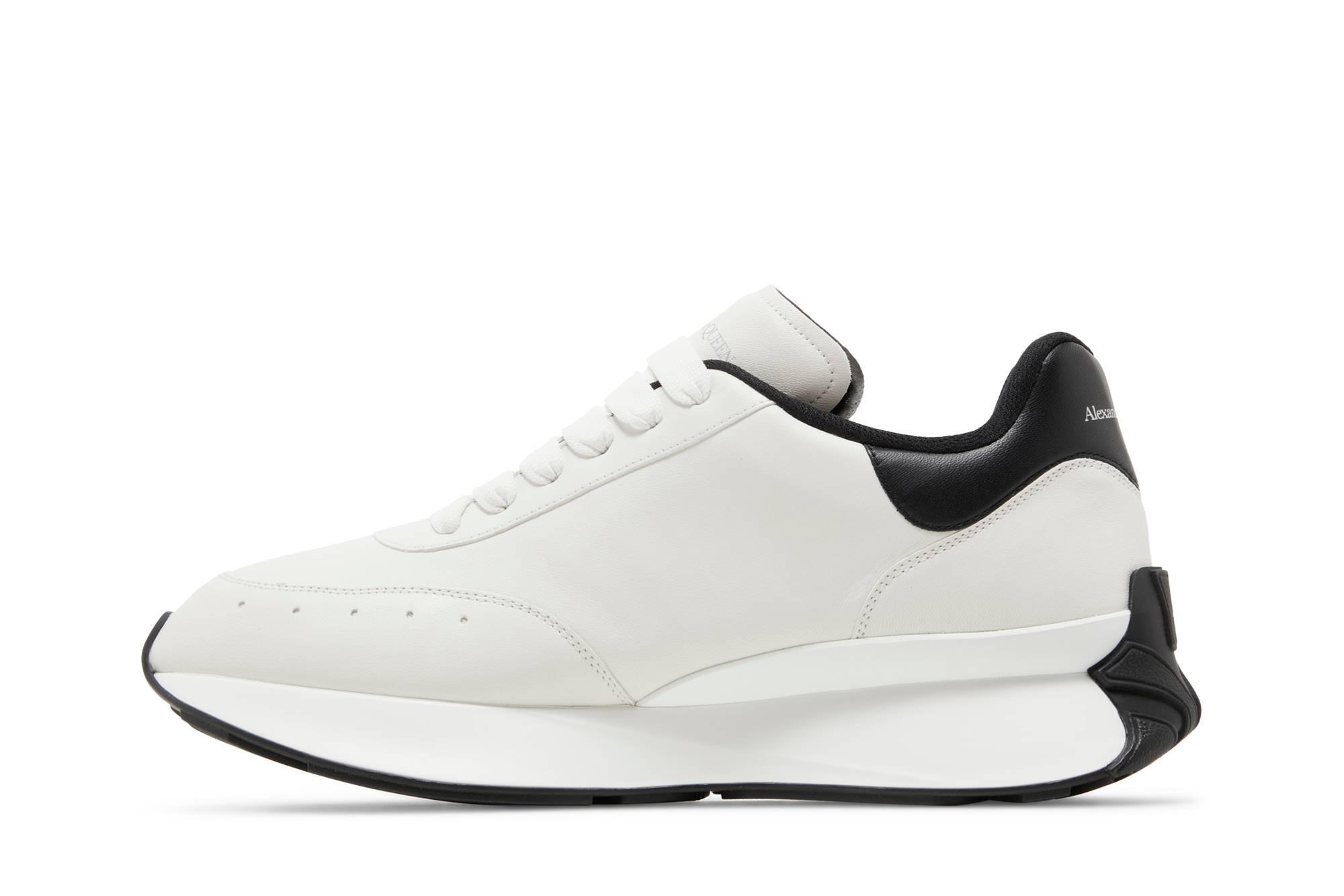 Alexander McQueen Sprint Runner 'White Black' - 3
