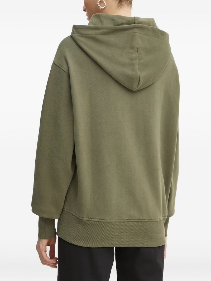 BOSS logo-embossed hoodie outlook