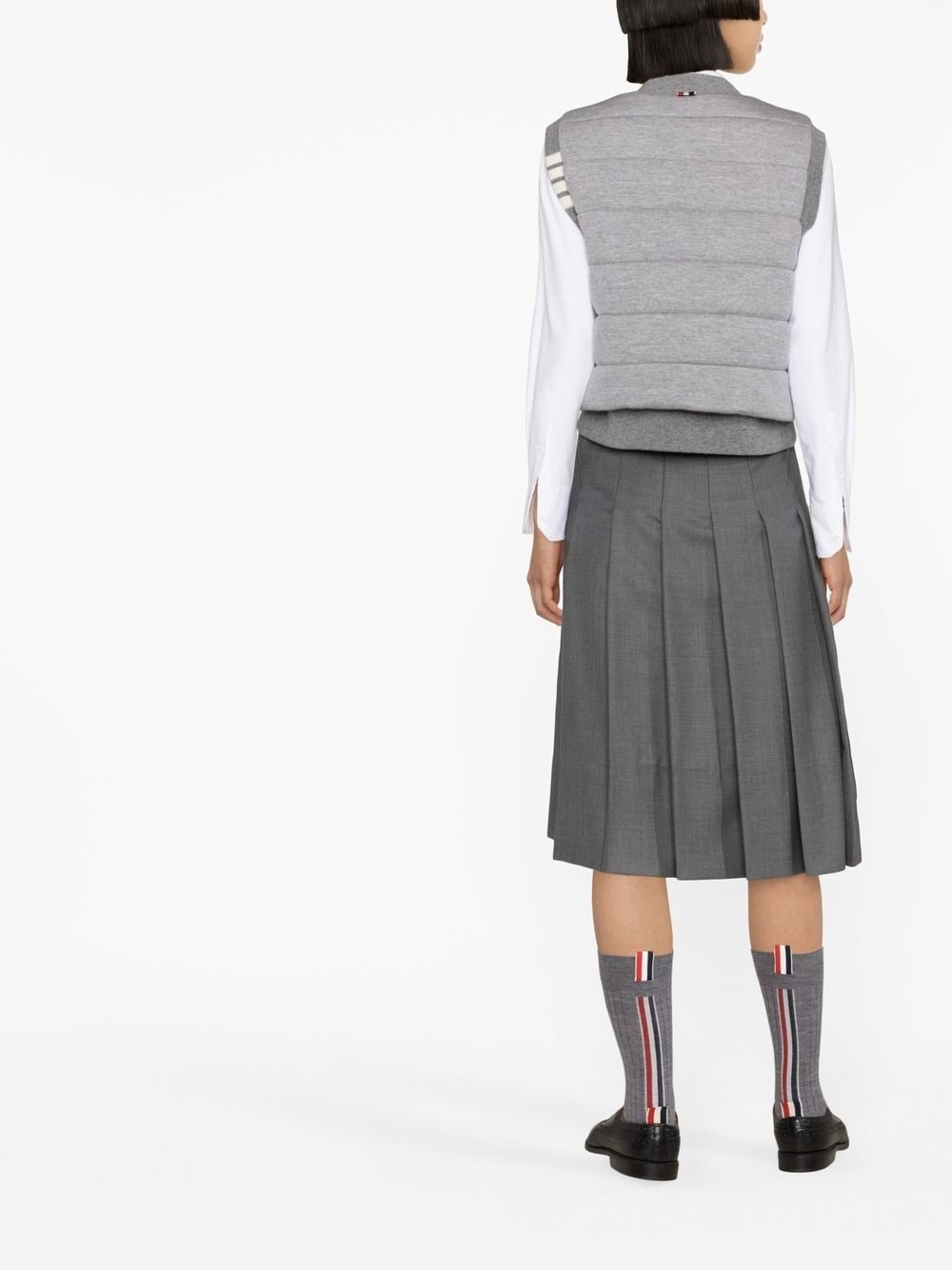 4-Bar stripe reversible vest - 4