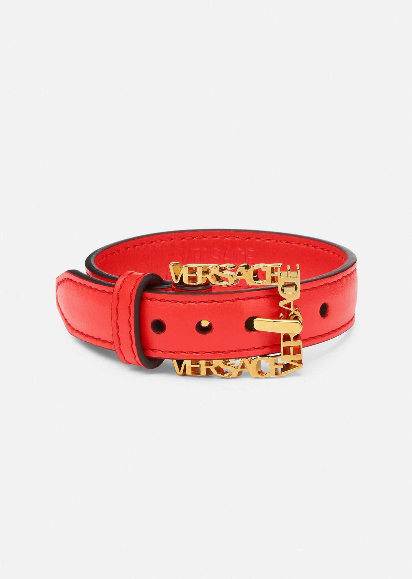 Logo Leather Bracelet - 1