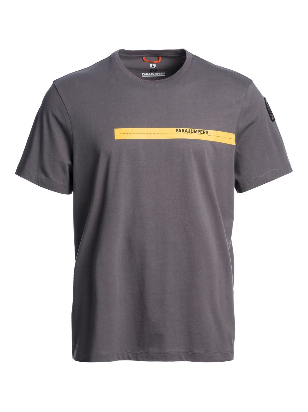 logo-stripe patch T-shirt - 3