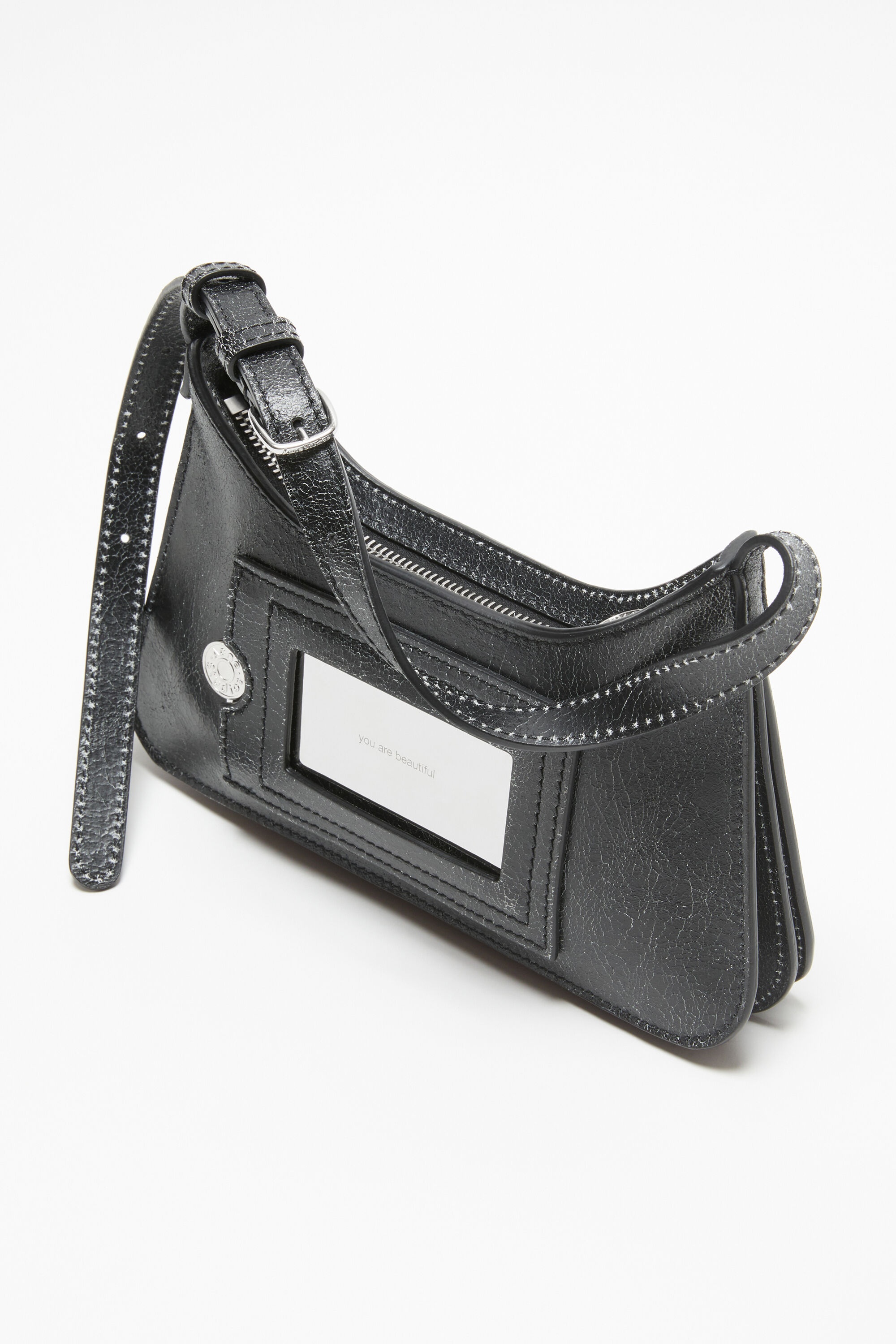 Platt micro shoulder bag - Black - 3