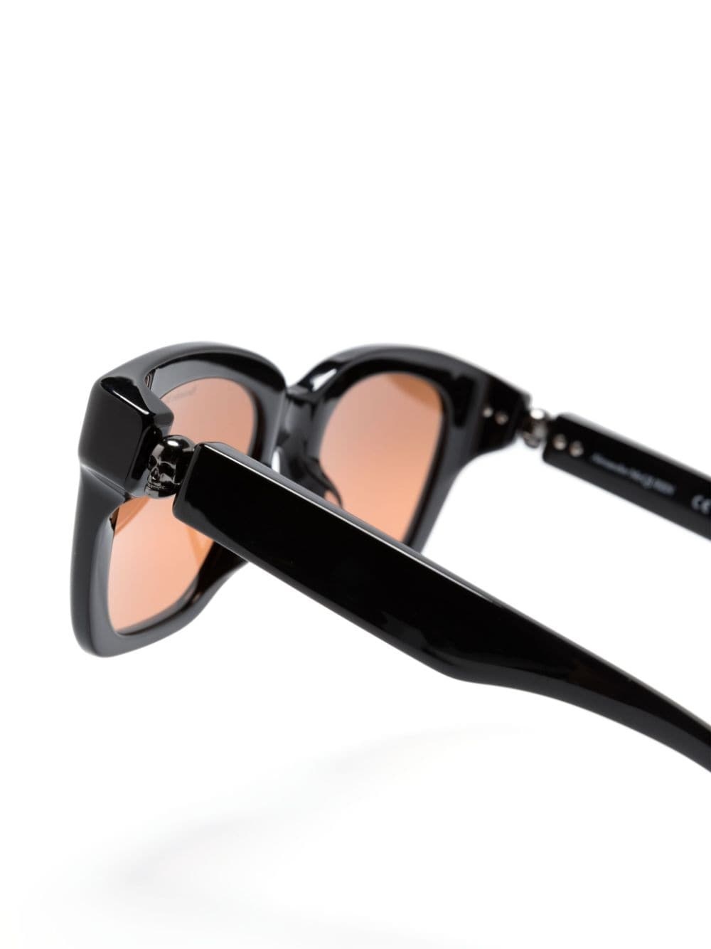 skull-appliquÃ© square-frame sunglasses - 3