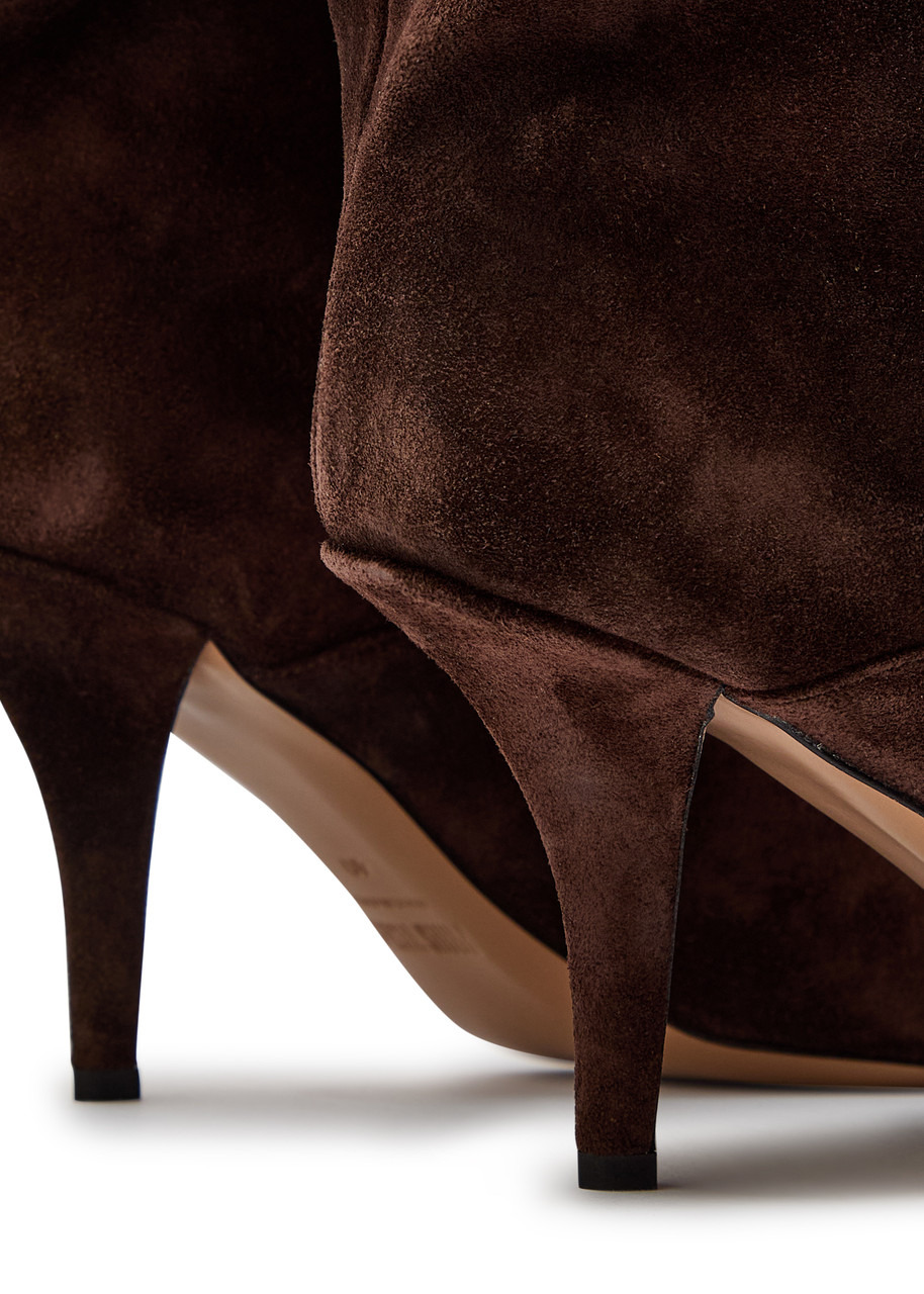 Paris Texas Ines 75 Suede Knee-high Boots - 4