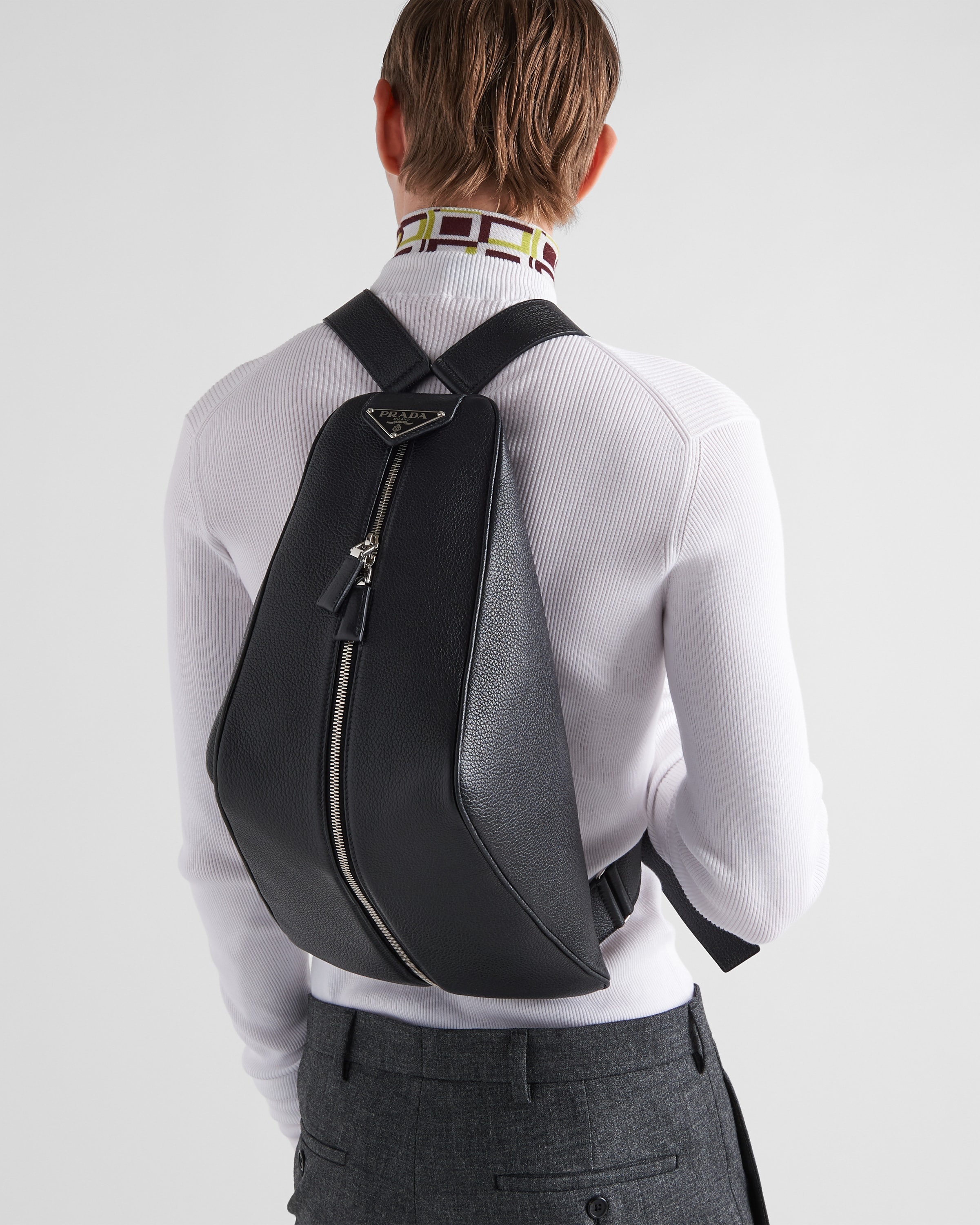 Leather backpack - 7
