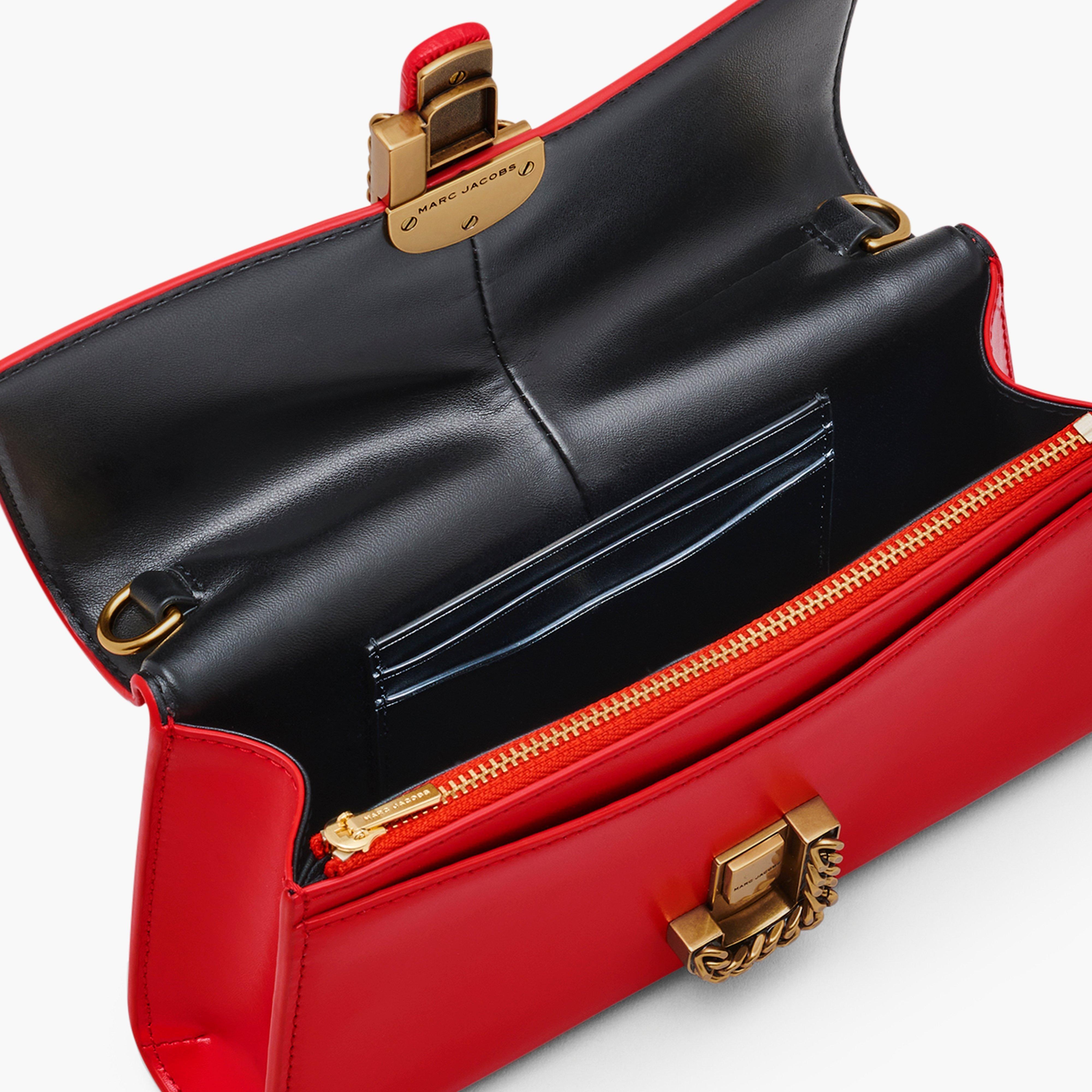 Marc Jacobs Red 'The Colorblock Snapshot' Bag