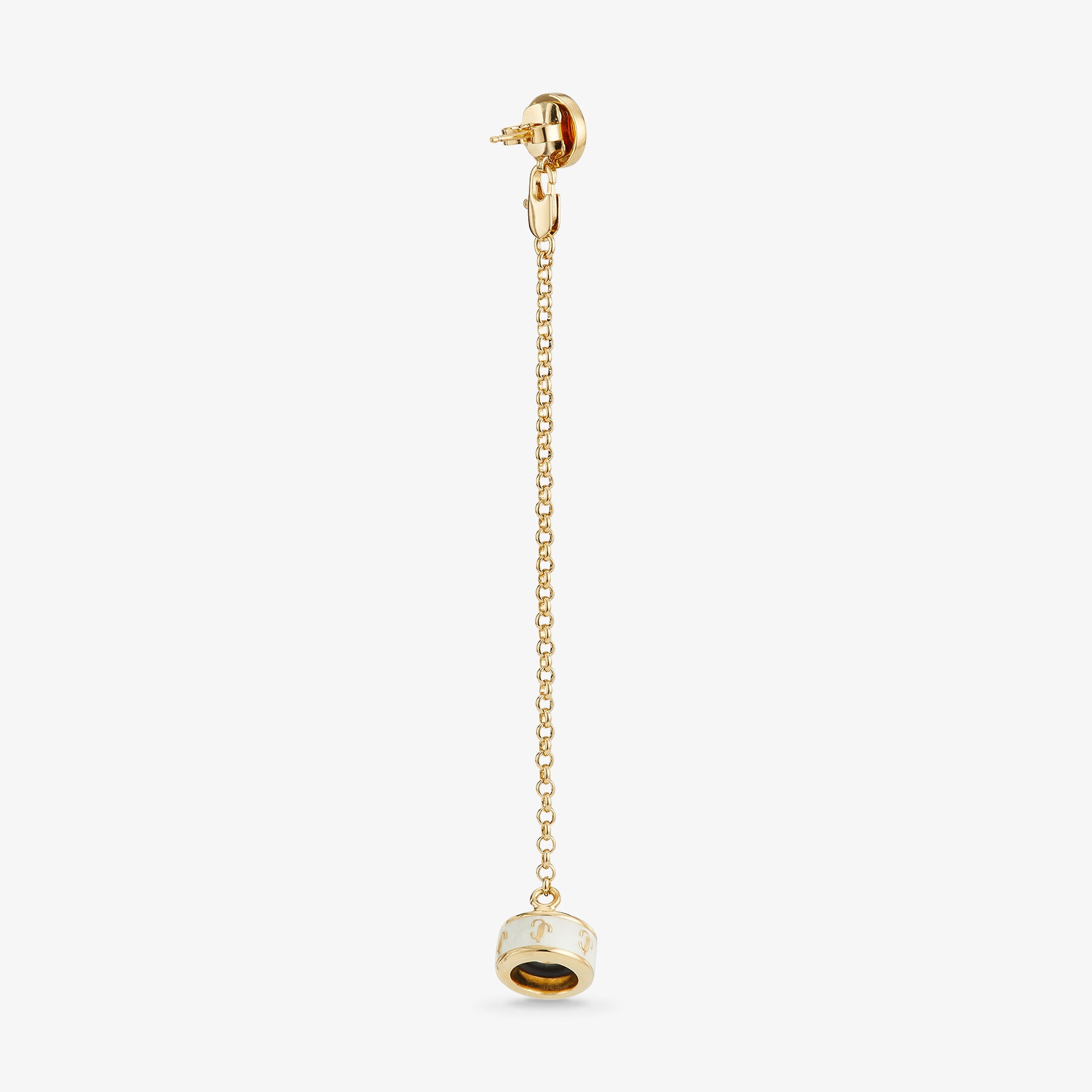 Headphone Earrings
Gold-Finish Headphone Earrings with JC Emblem - 7