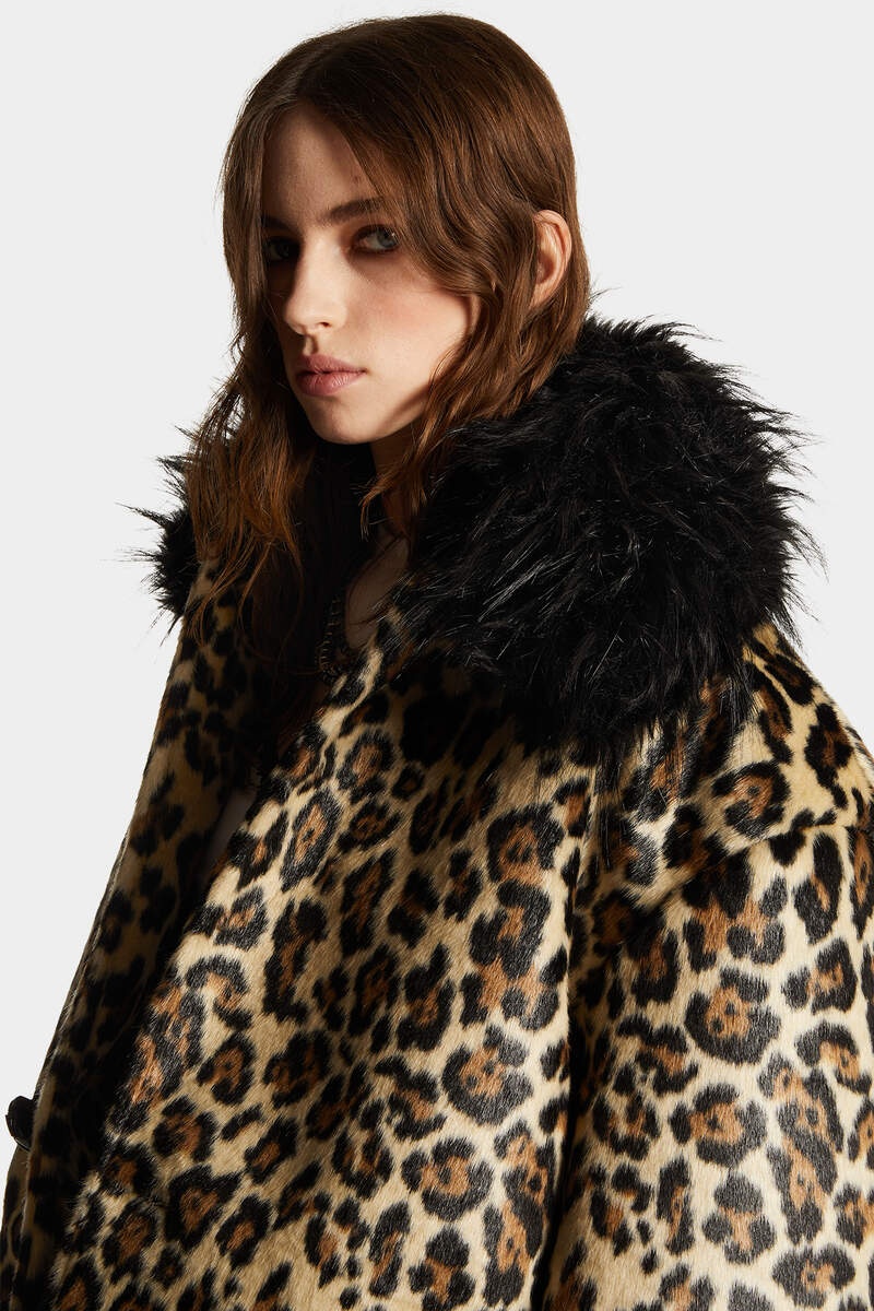 MAXI PADDED JAGUAR COAT - 5