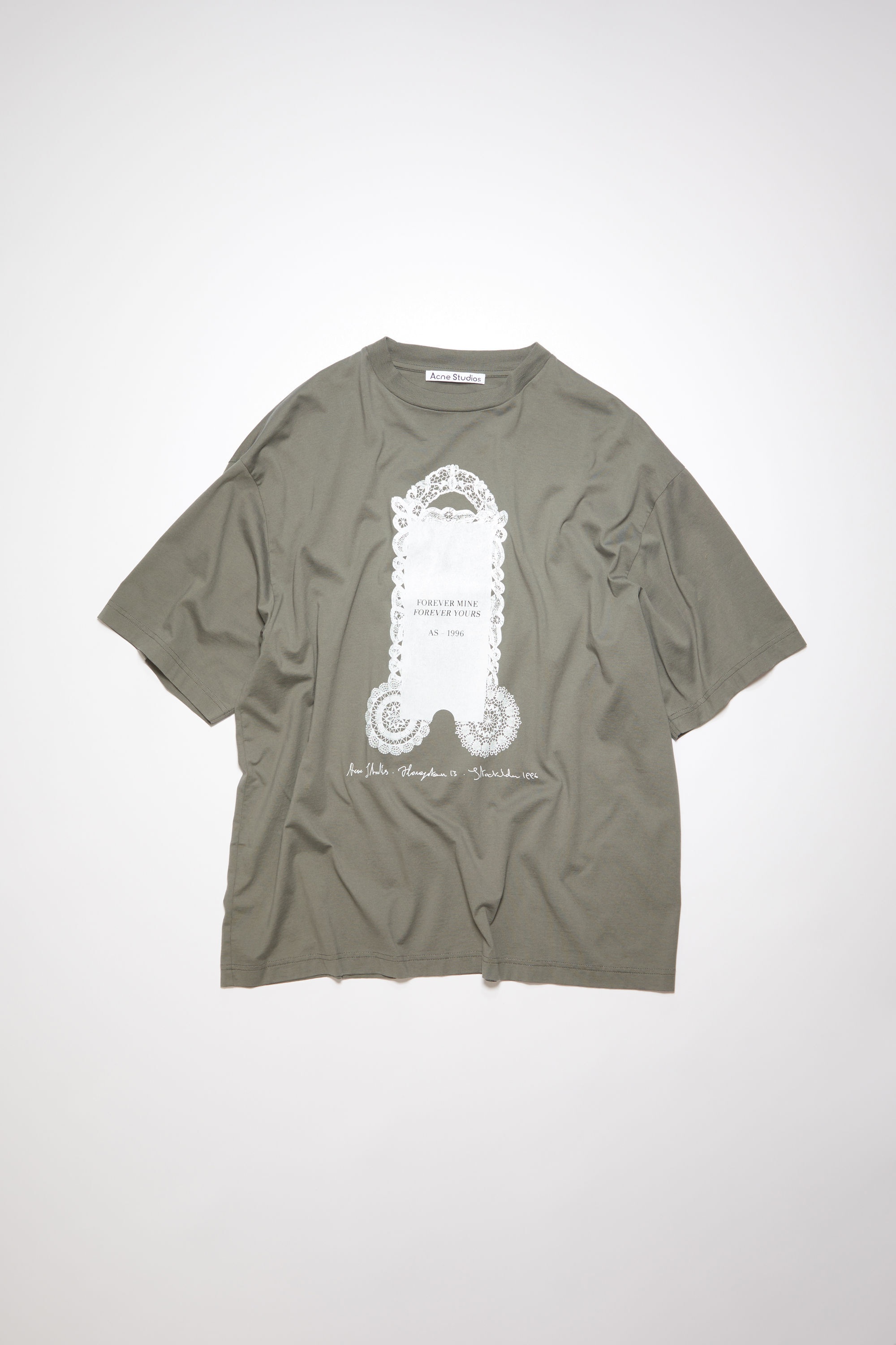 Printed t-shirt - Dark grey - 1