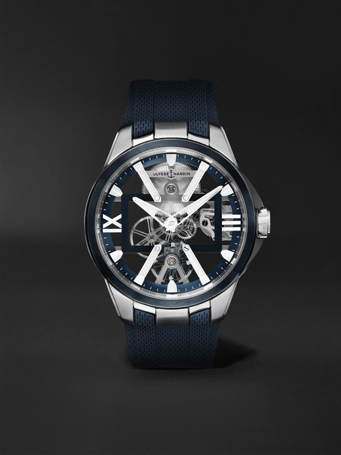 Skeleton X Hand-Wound Titanium Watch - 1