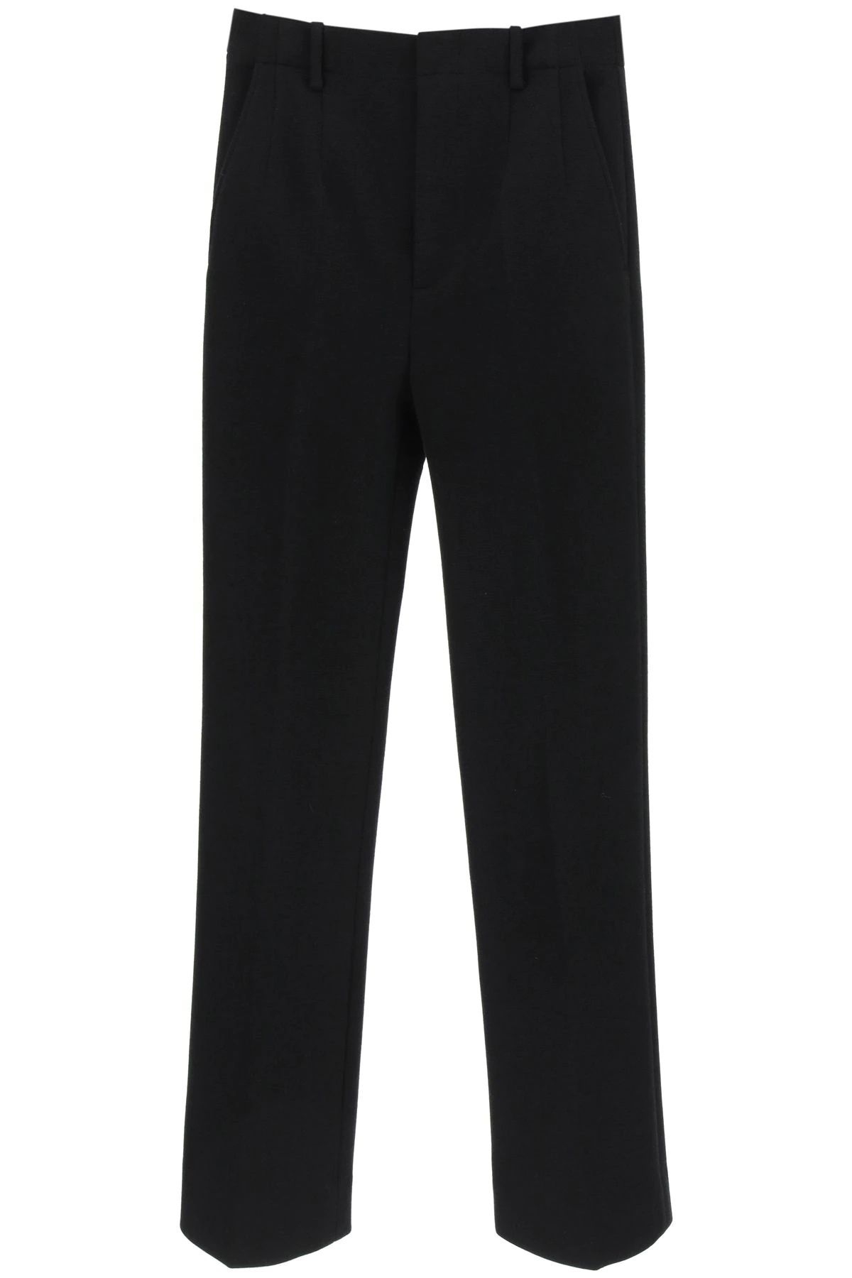 WOOL JERSEY TROUSERS - 1