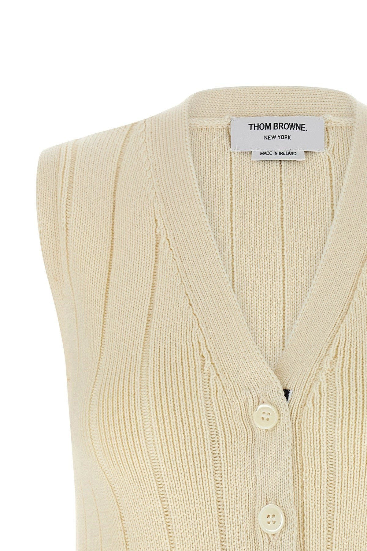 Thom Browne Women Rwb Intarsia Vest - 3