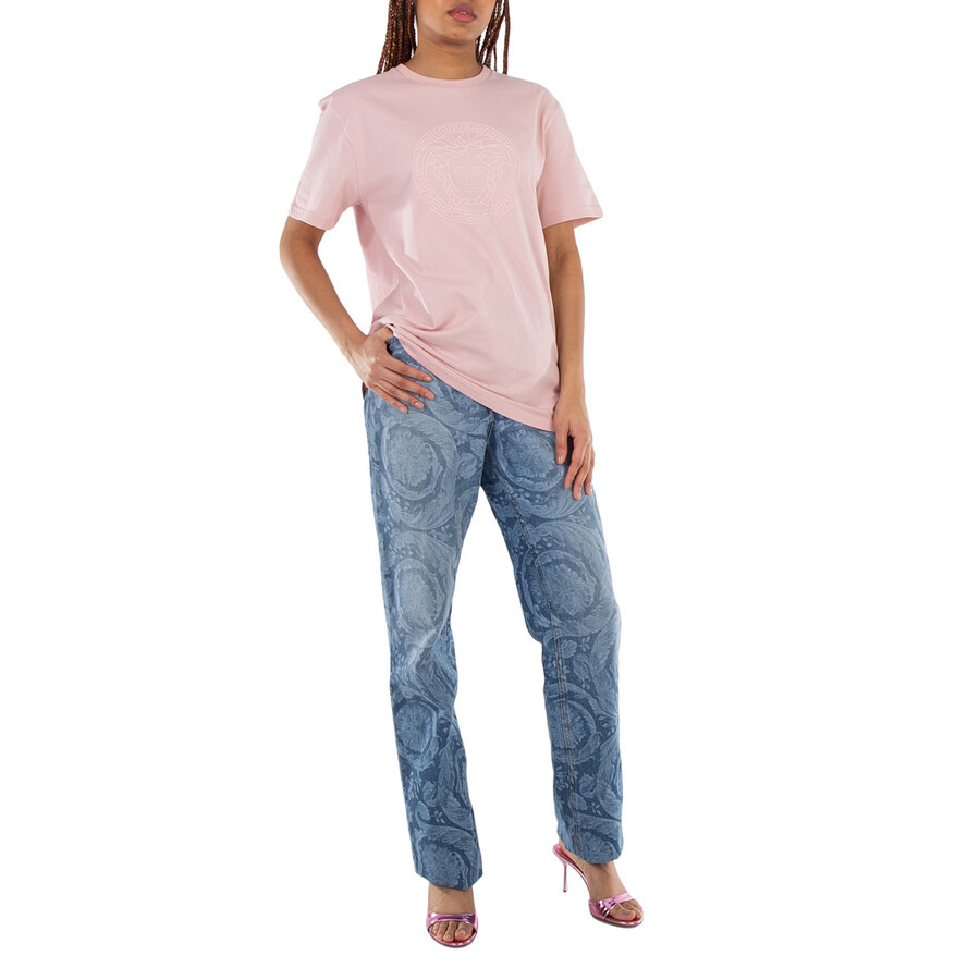 Versace Oversized Medusa Cotton T-Shirt - 4