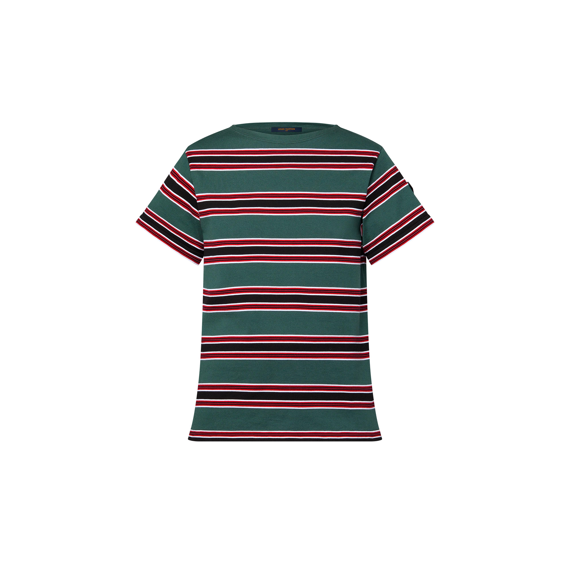 Graphic Stripes Knit Top - 1