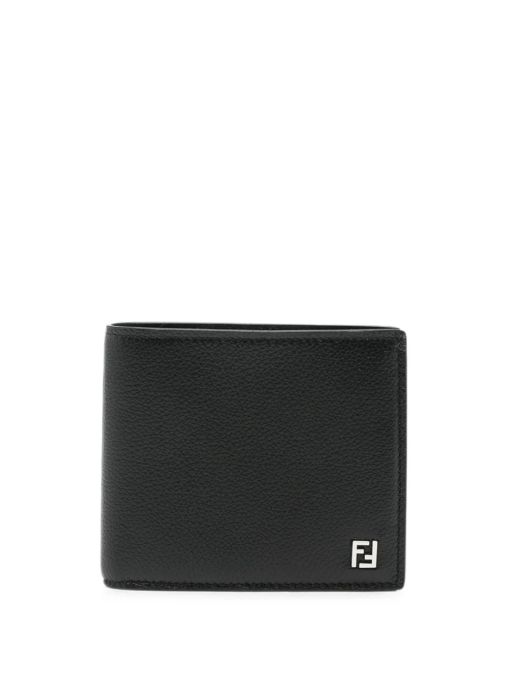 FF Bi-Fold Grained Leather Wallet - 1