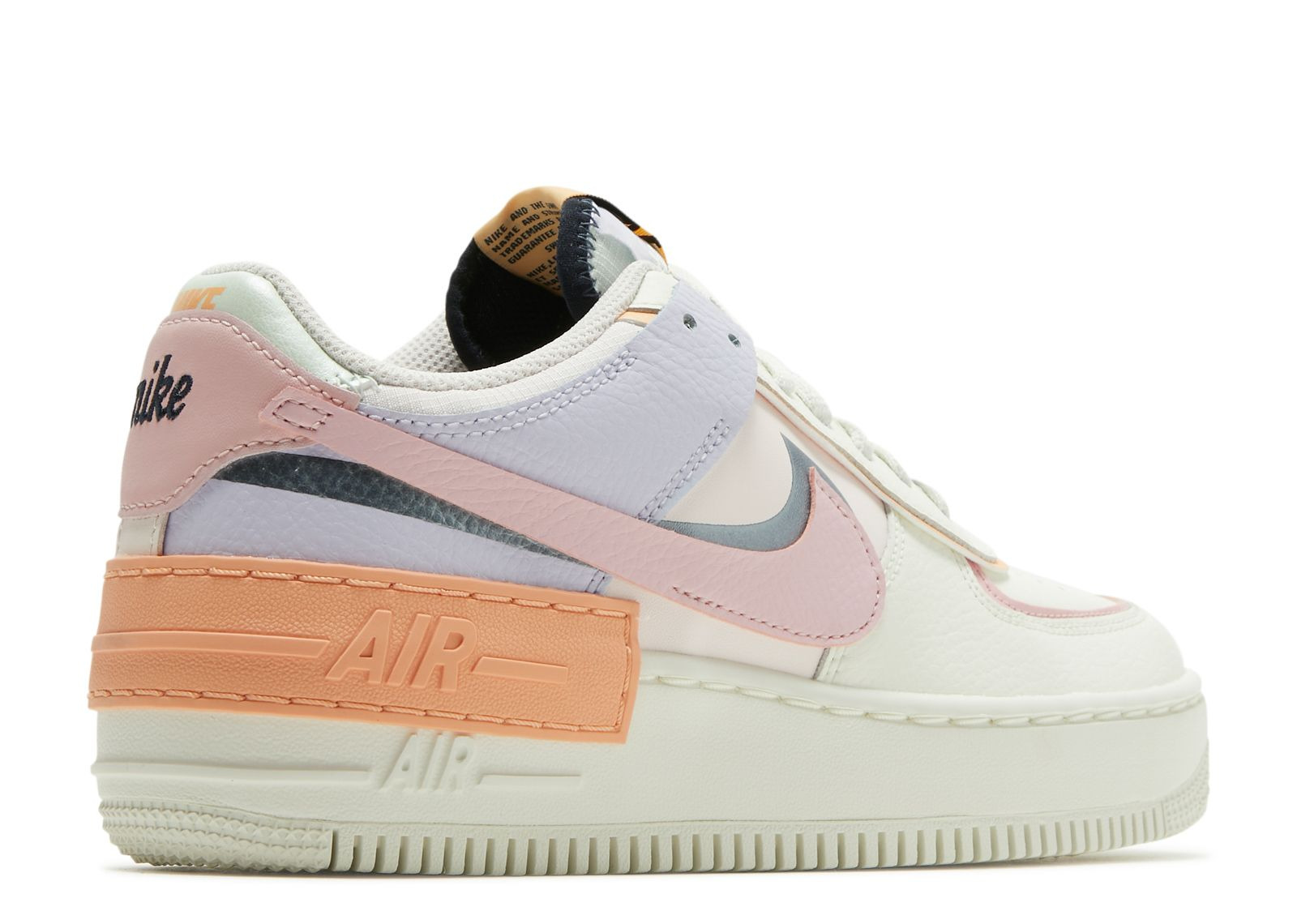 WMNS AIR FORCE 1 SHADOW 'ORANGE CHALK PINK GLAZE' - 3