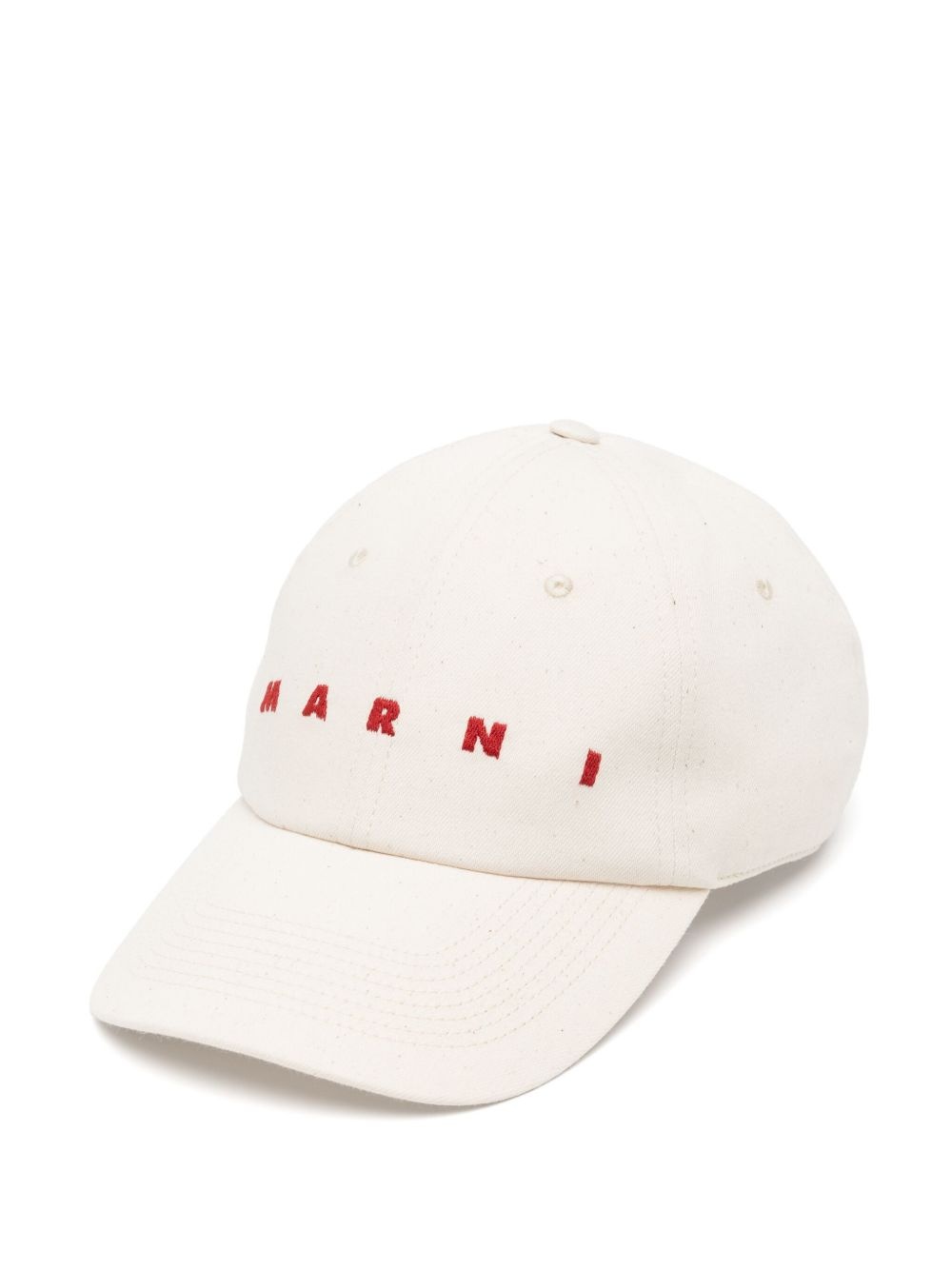 logo-embroidered cap - 1