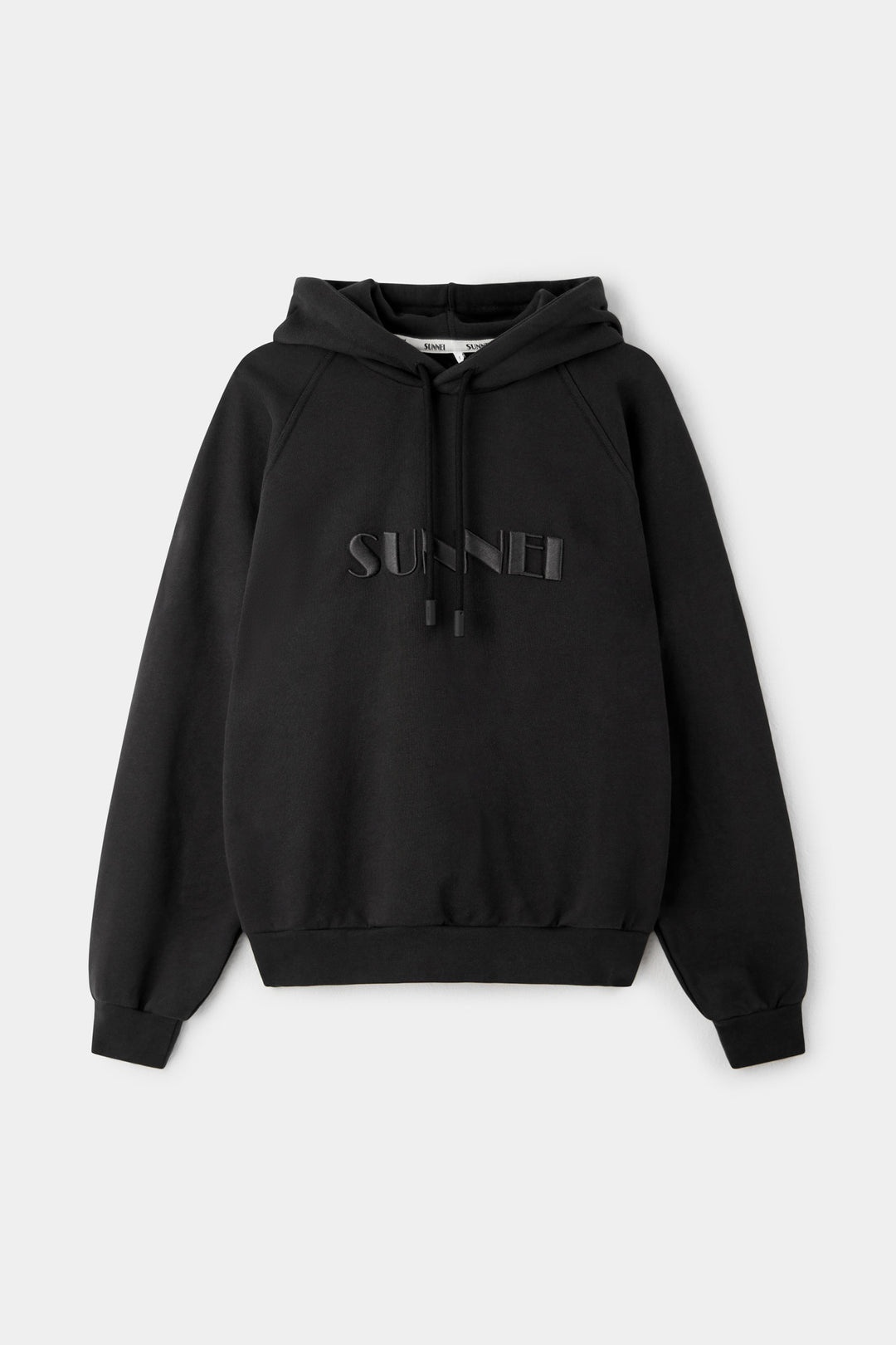 EMBROIDERED HOODIE / black - 1