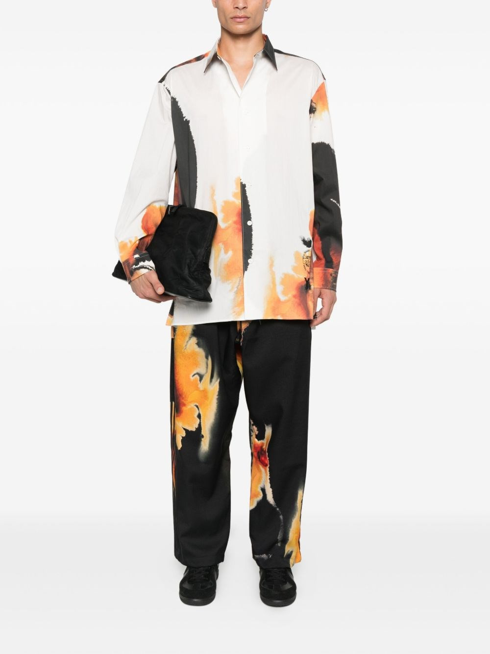 Jogger with printed paint - 5