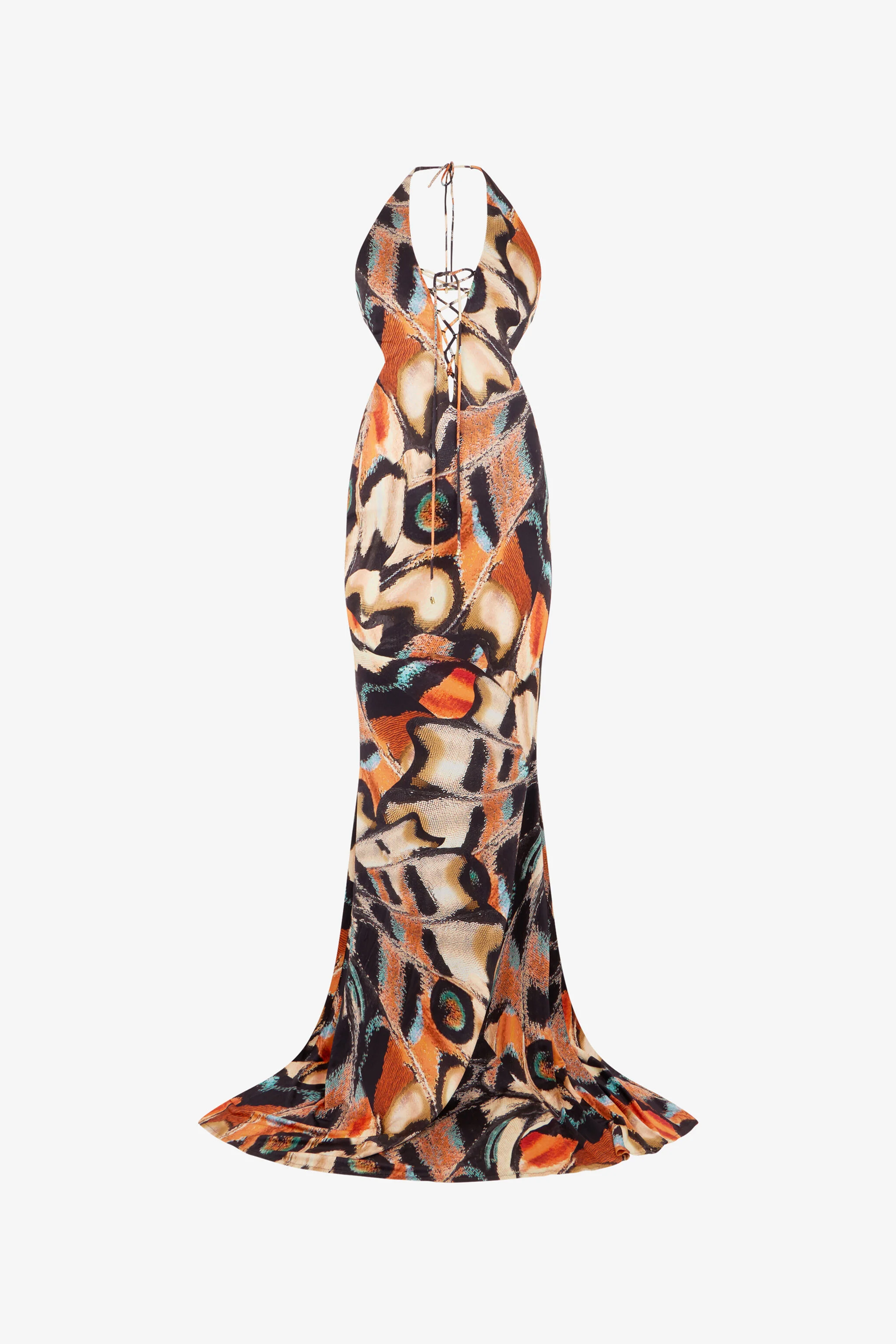 Butterfly Print Dress - 1